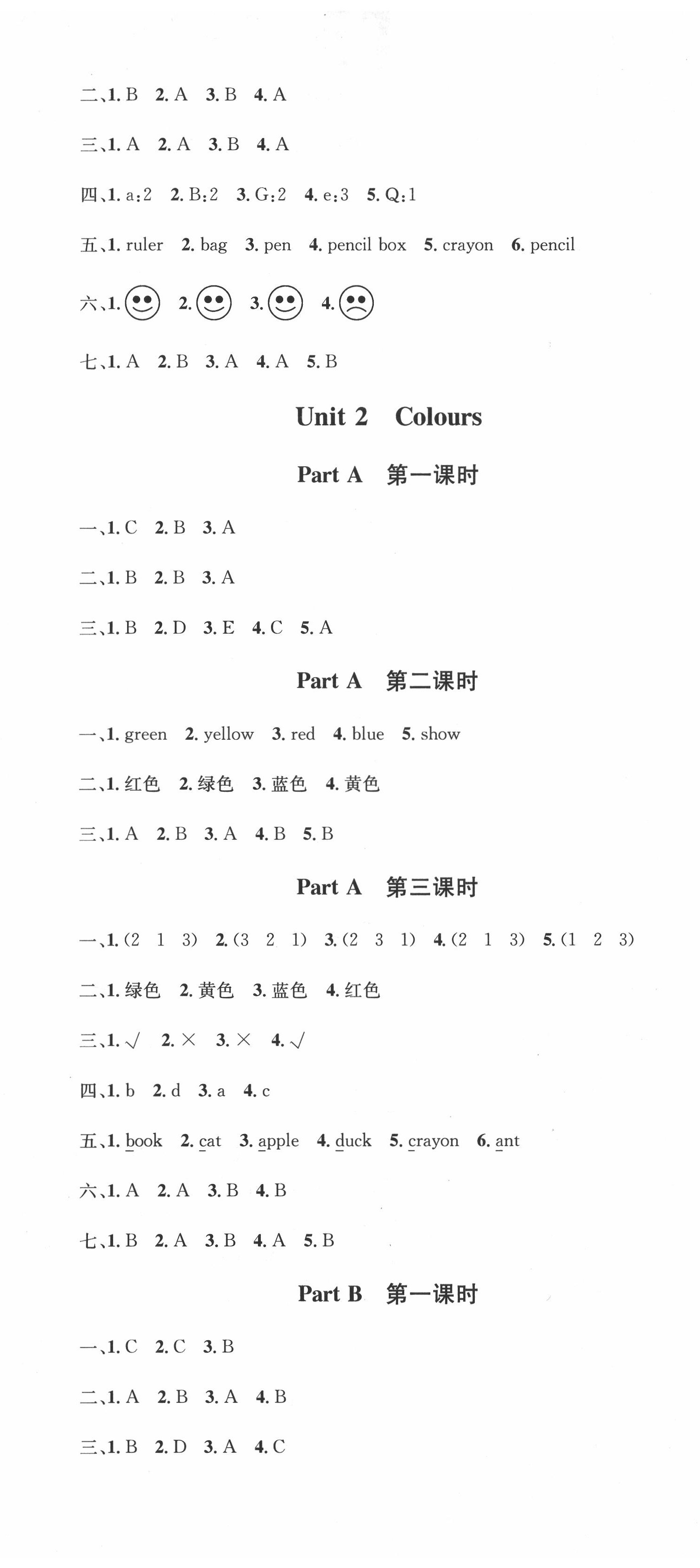 2020年名校課堂三年級(jí)英語(yǔ)上冊(cè)人教PEP版1 第2頁(yè)