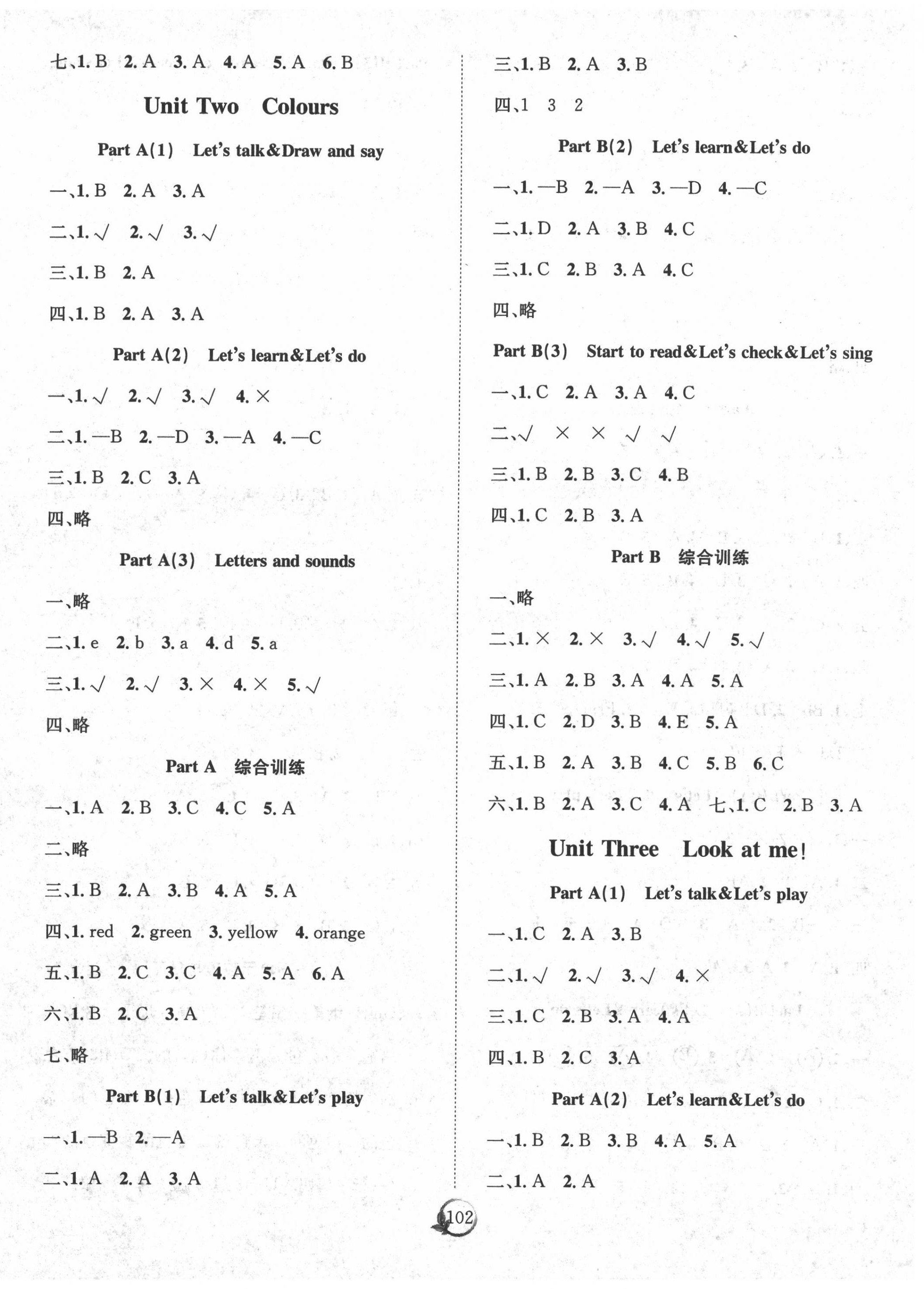 2020年優(yōu)質(zhì)課堂快樂(lè)成長(zhǎng)三年級(jí)英語(yǔ)上冊(cè)人教PEP版 第2頁(yè)