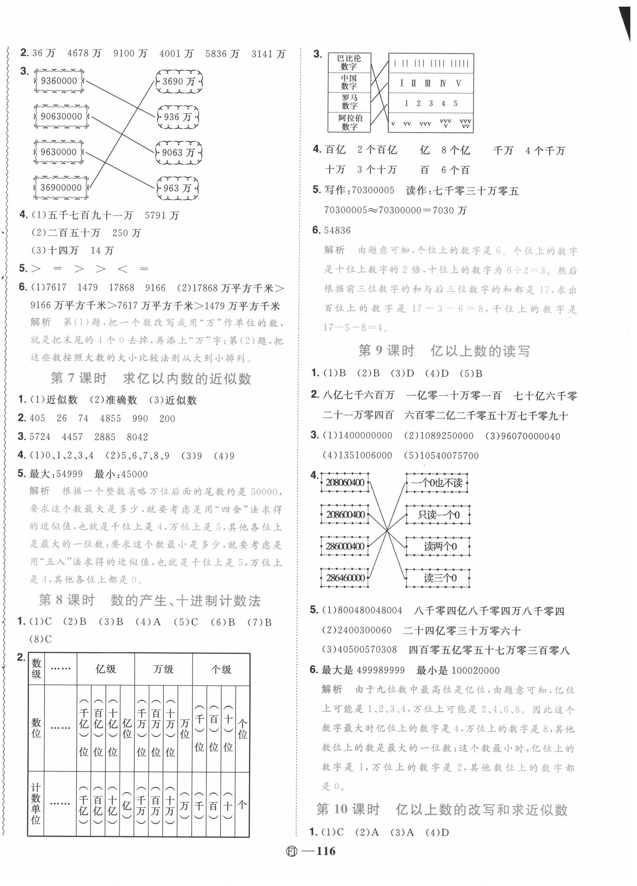 2020年陽光同學(xué)課時優(yōu)化作業(yè)四年級數(shù)學(xué)上冊人教版福建專版 第2頁