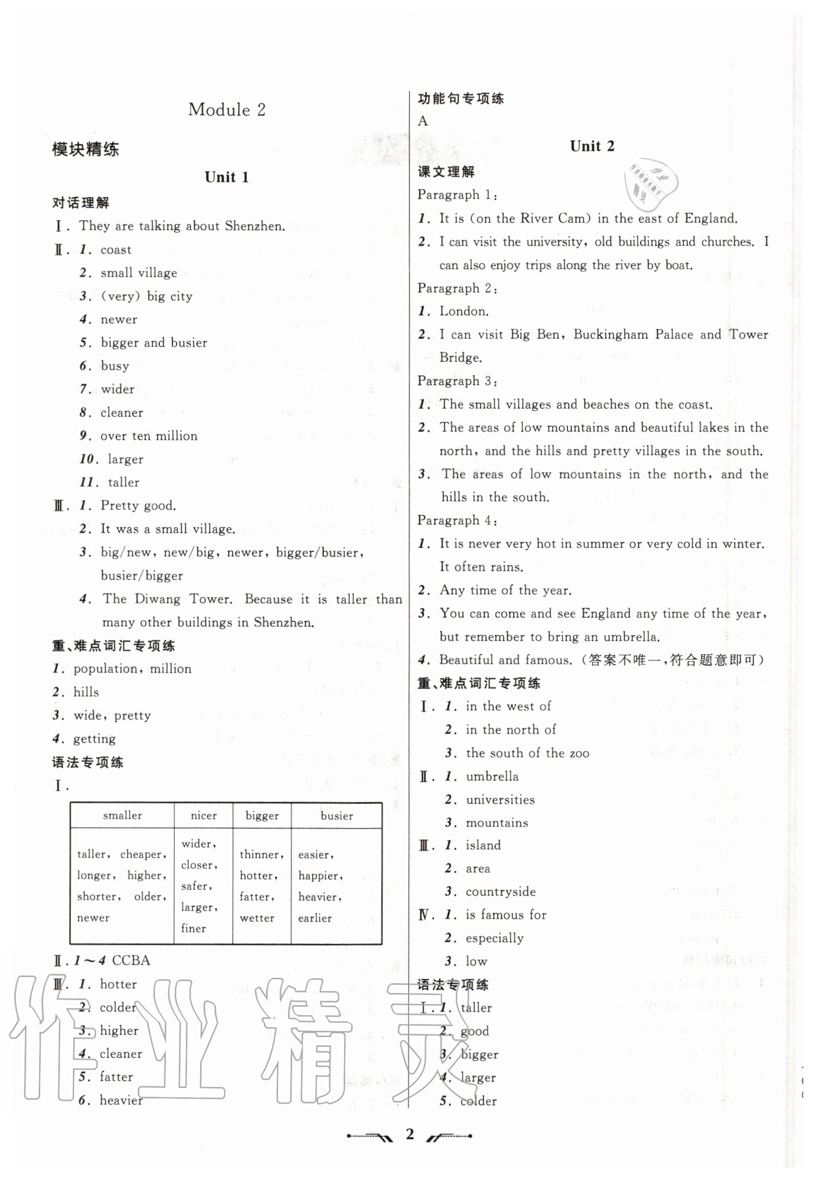 2020年新课程新教材导航学英语八年级上册外研版 第2页