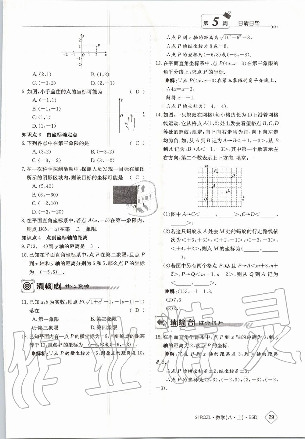 2020年日清周練八年級數(shù)學(xué)上冊北師大版 第35頁