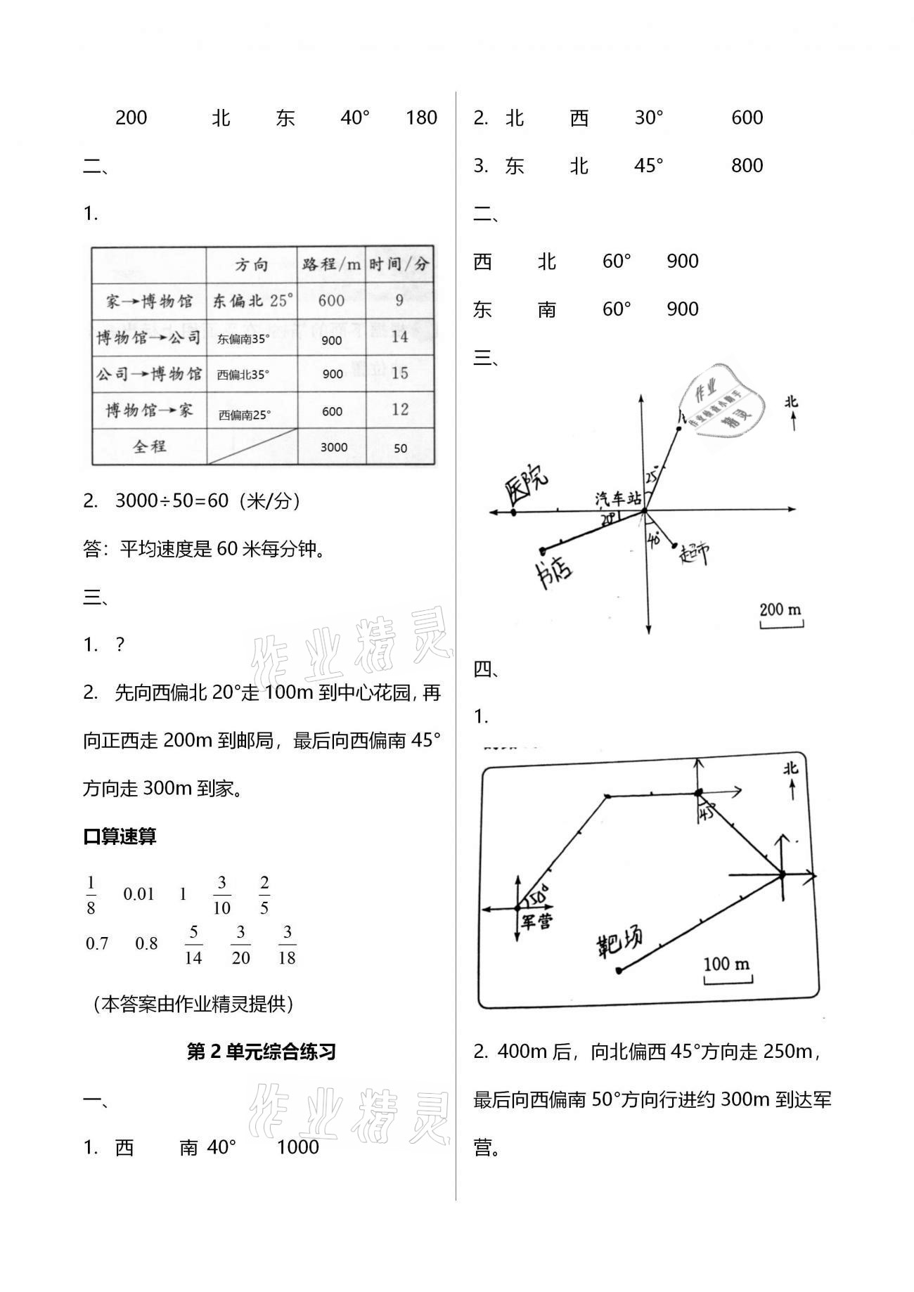 2020年智慧樹同步講練測六年級數(shù)學上冊人教版 第11頁