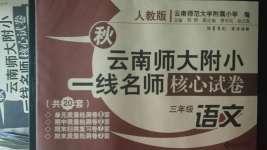 2020年云南師大附小一線名師核心試卷三年級(jí)語(yǔ)文上冊(cè)人教版