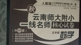 2020年云南師大附小一線名師核心試卷五年級(jí)數(shù)學(xué)上冊(cè)人教版