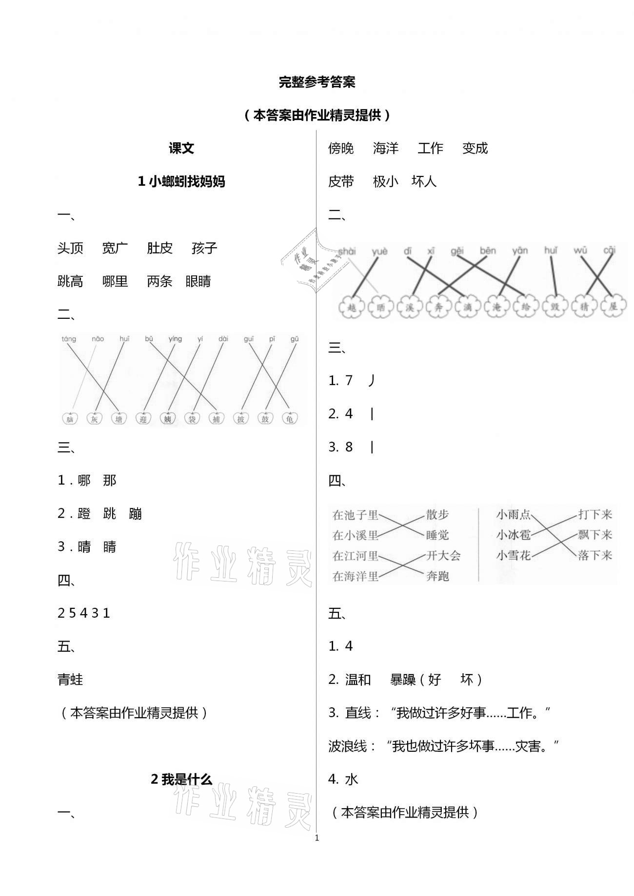 2020年新課程學(xué)習(xí)輔導(dǎo)二年級(jí)語(yǔ)文上冊(cè)統(tǒng)編版中山專版 第1頁(yè)