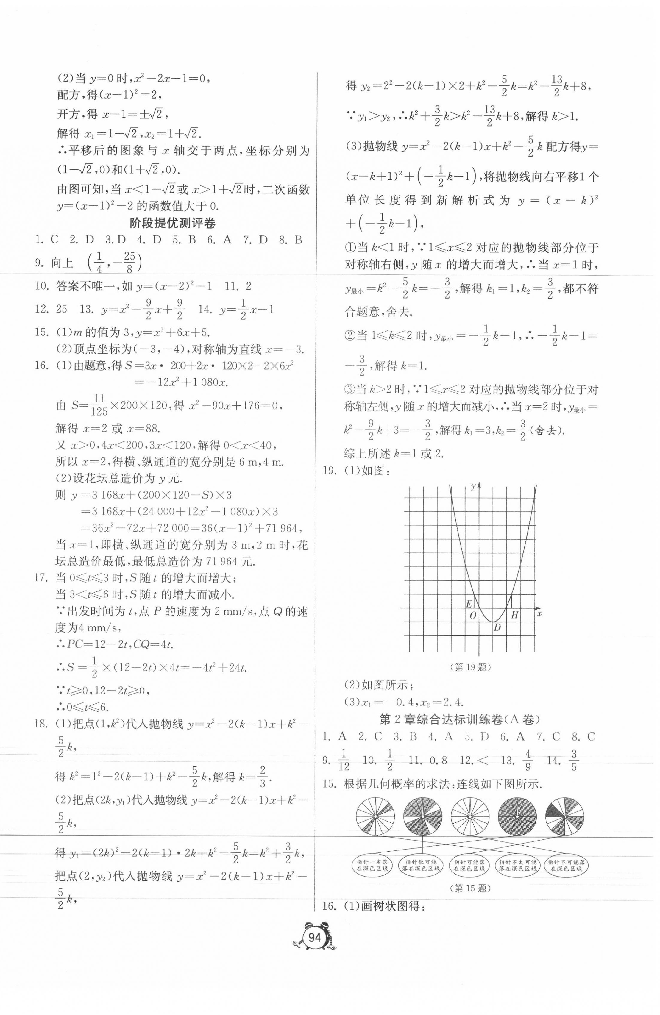 2020年單元雙測(cè)全程提優(yōu)測(cè)評(píng)卷九年級(jí)數(shù)學(xué)上冊(cè)浙教版 第2頁(yè)