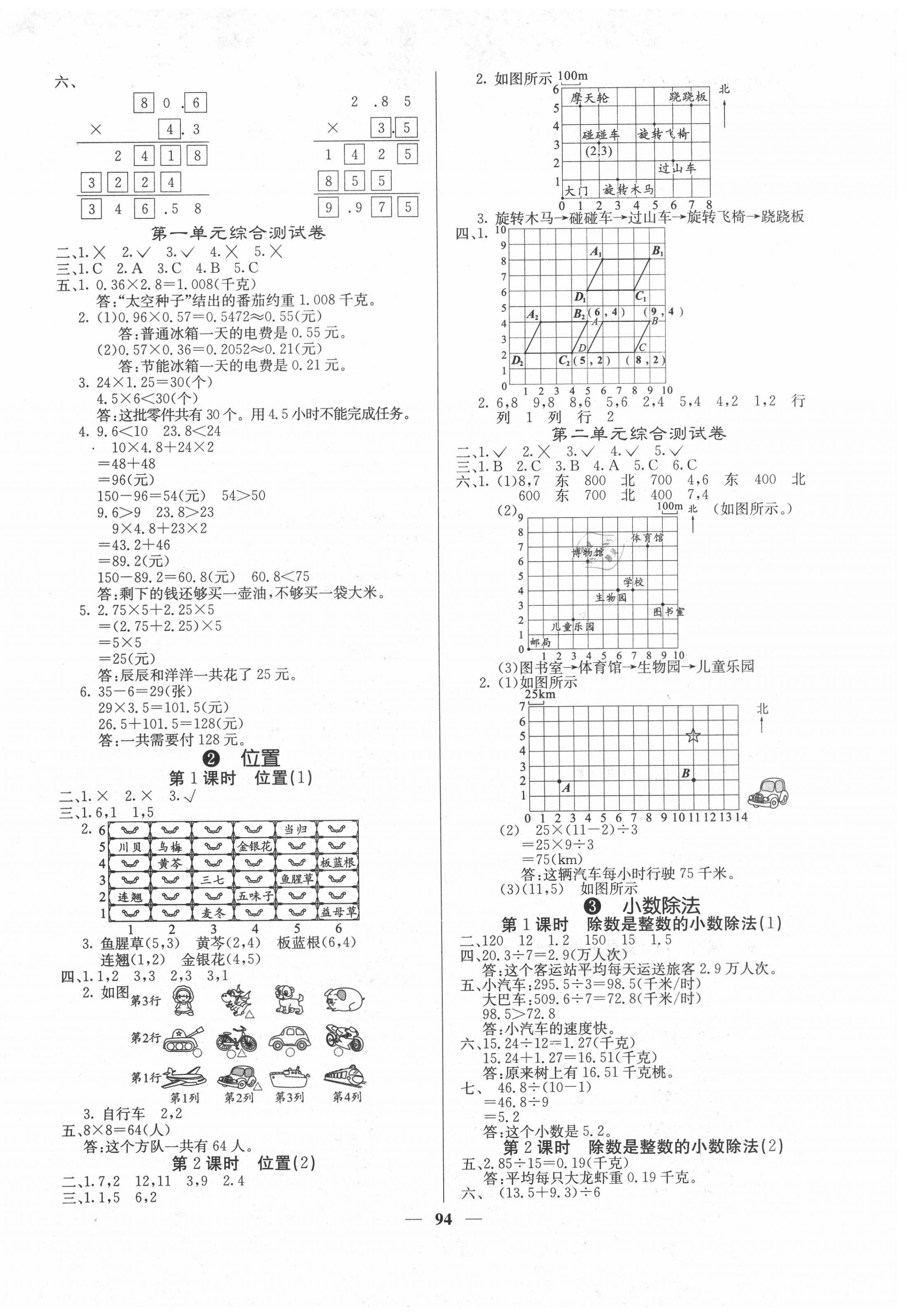 2020年梯田文化課堂內(nèi)外五年級數(shù)學(xué)上冊人教版 第2頁