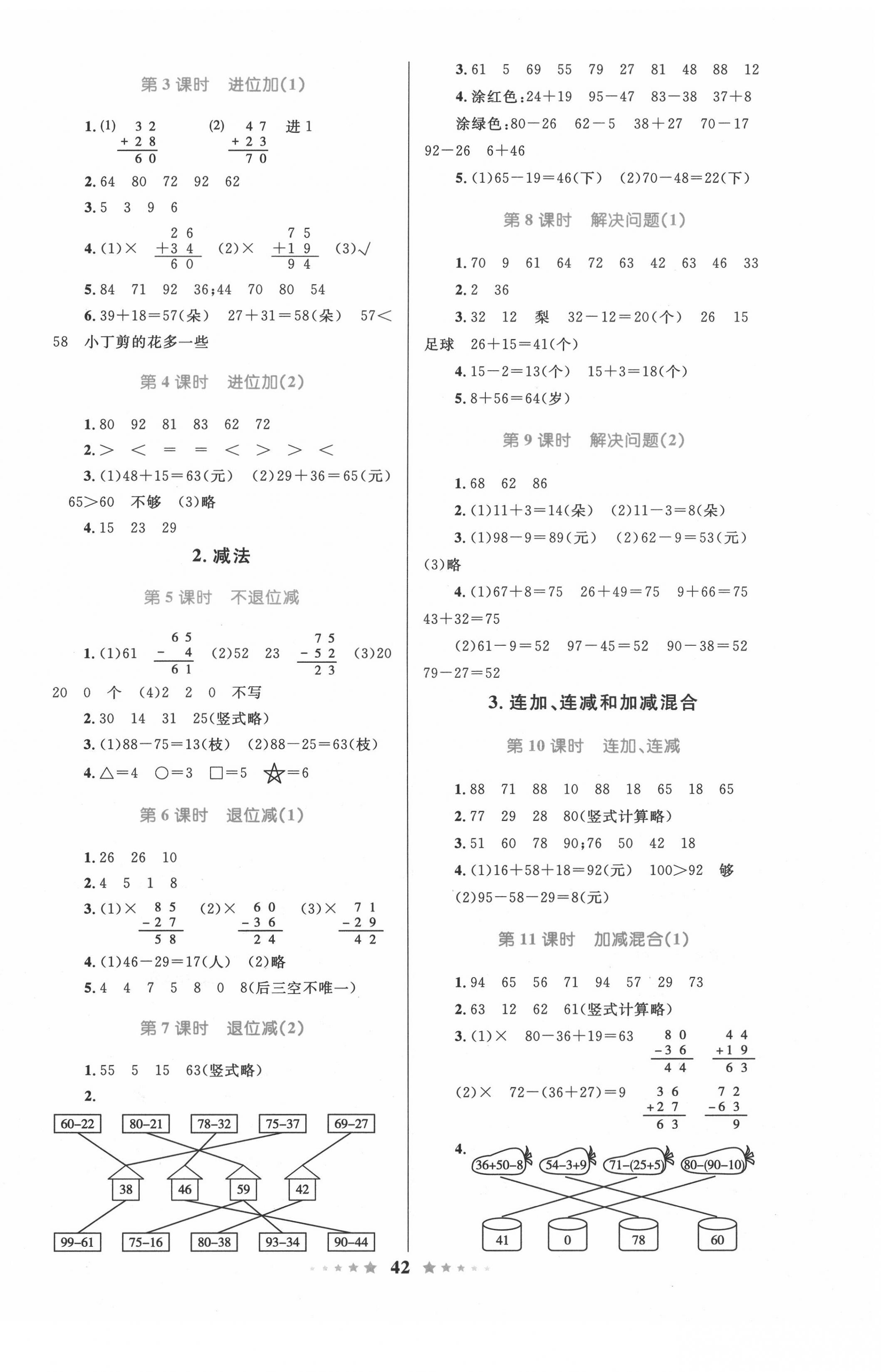 2020年小学同步测控全优设计二年级数学上册人教版 第2页