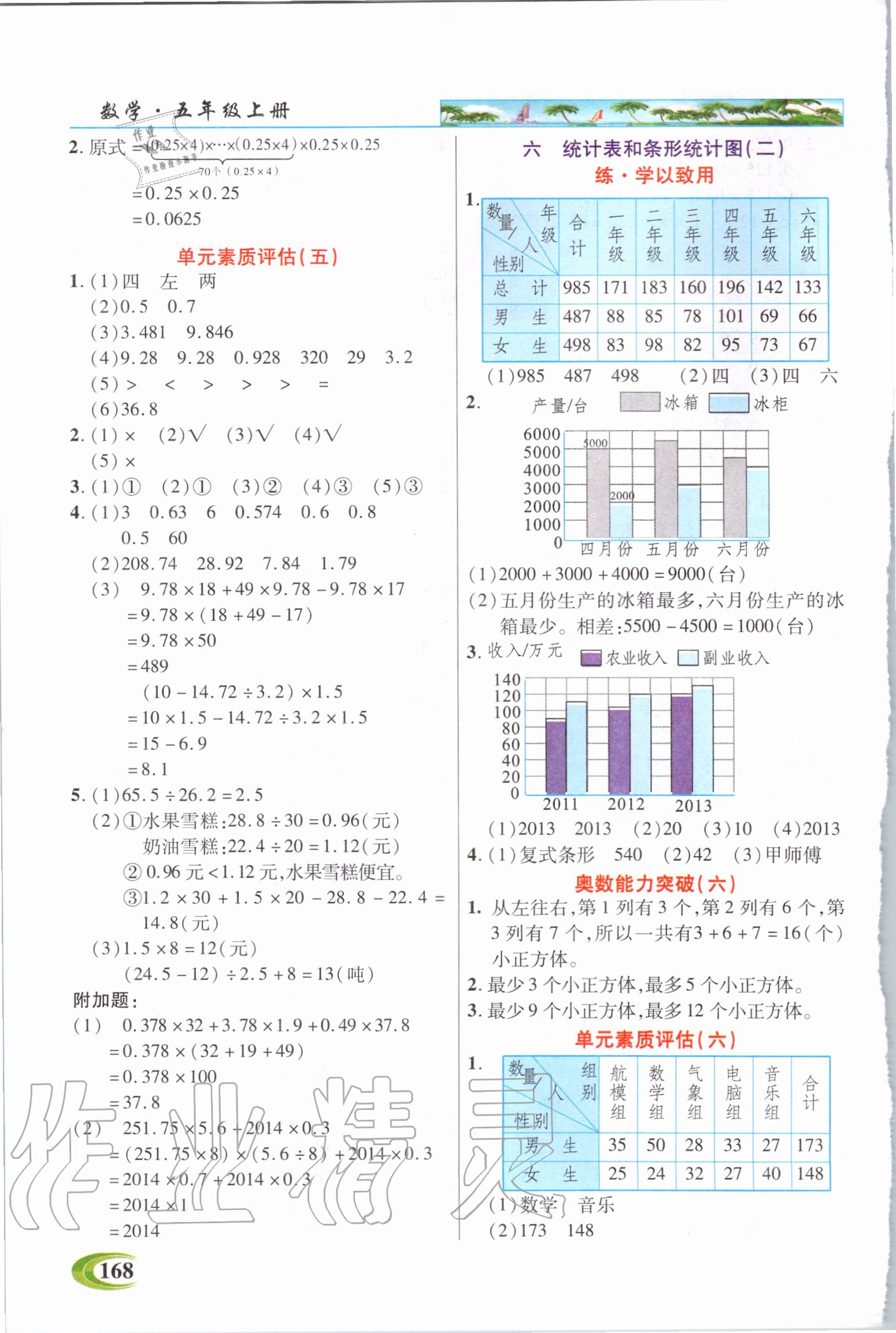 2020年世紀英才引探練創(chuàng)英才教程五年級數(shù)學上冊蘇教版 第8頁