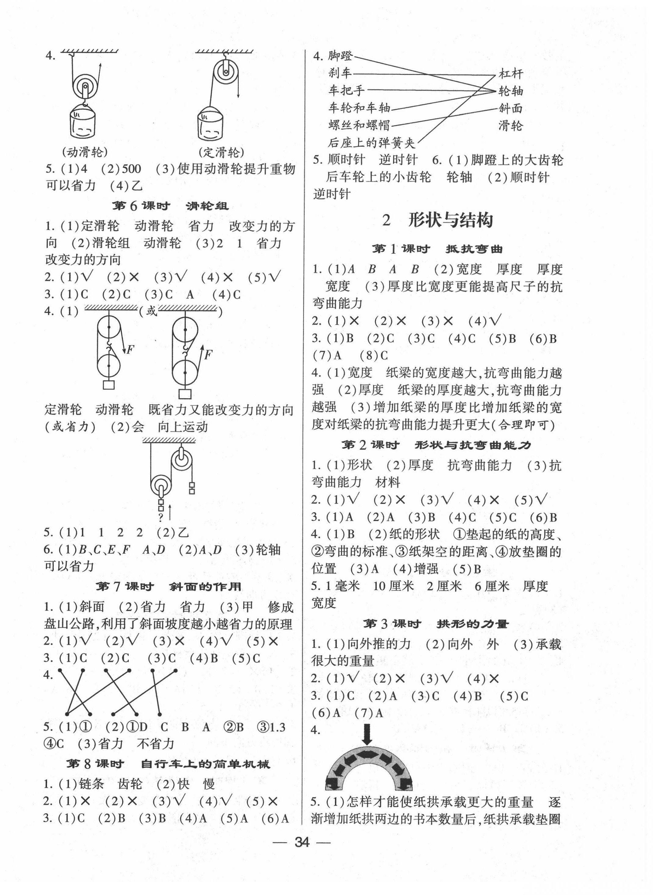 2020年經(jīng)綸學(xué)典棒棒堂六年級(jí)科學(xué)上冊(cè)教科版 第2頁(yè)