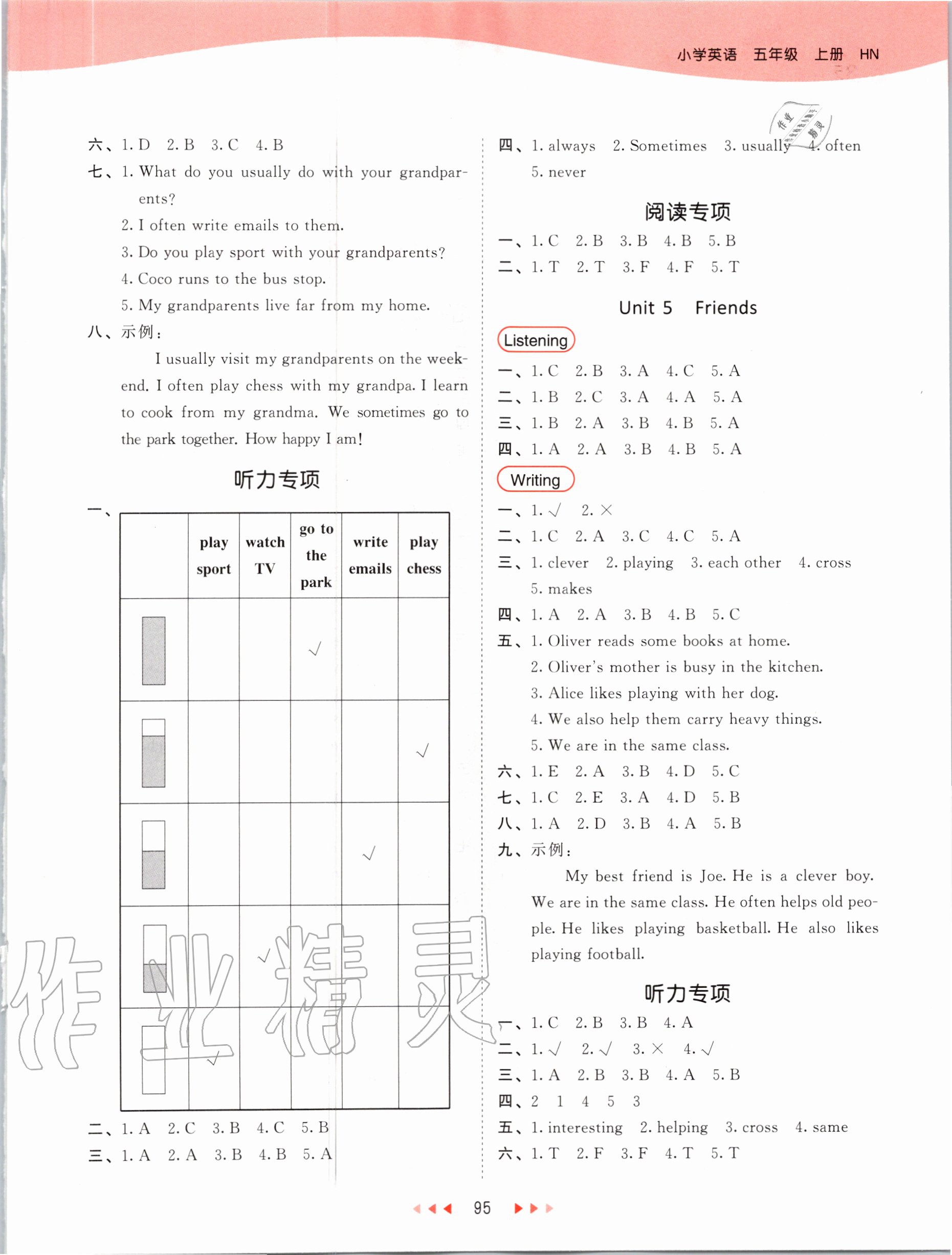 2020年53天天練五年級(jí)英語上冊(cè)滬教版 第3頁