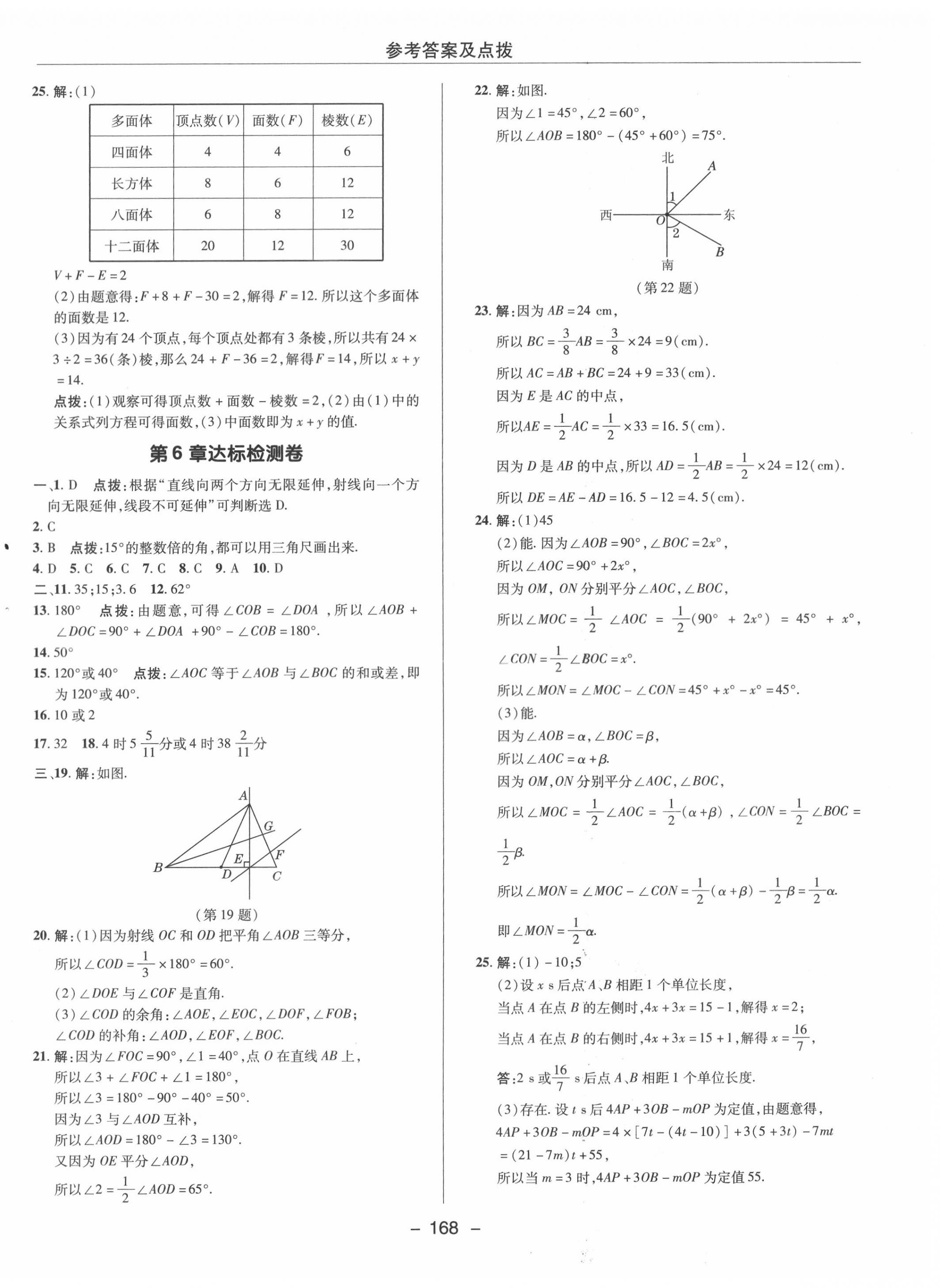 2020年綜合應(yīng)用創(chuàng)新題典中點(diǎn)七年級(jí)數(shù)學(xué)上冊(cè)蘇科版 參考答案第4頁(yè)