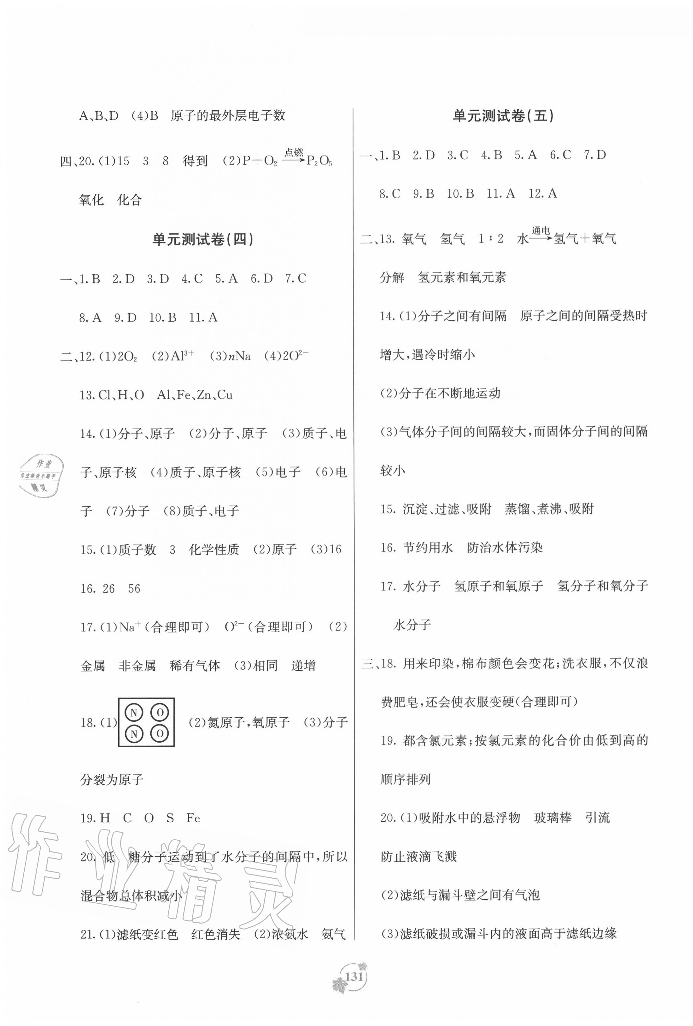 2020年自主學(xué)習(xí)能力測(cè)評(píng)單元測(cè)試九年級(jí)化學(xué)全一冊(cè)人教版 第3頁