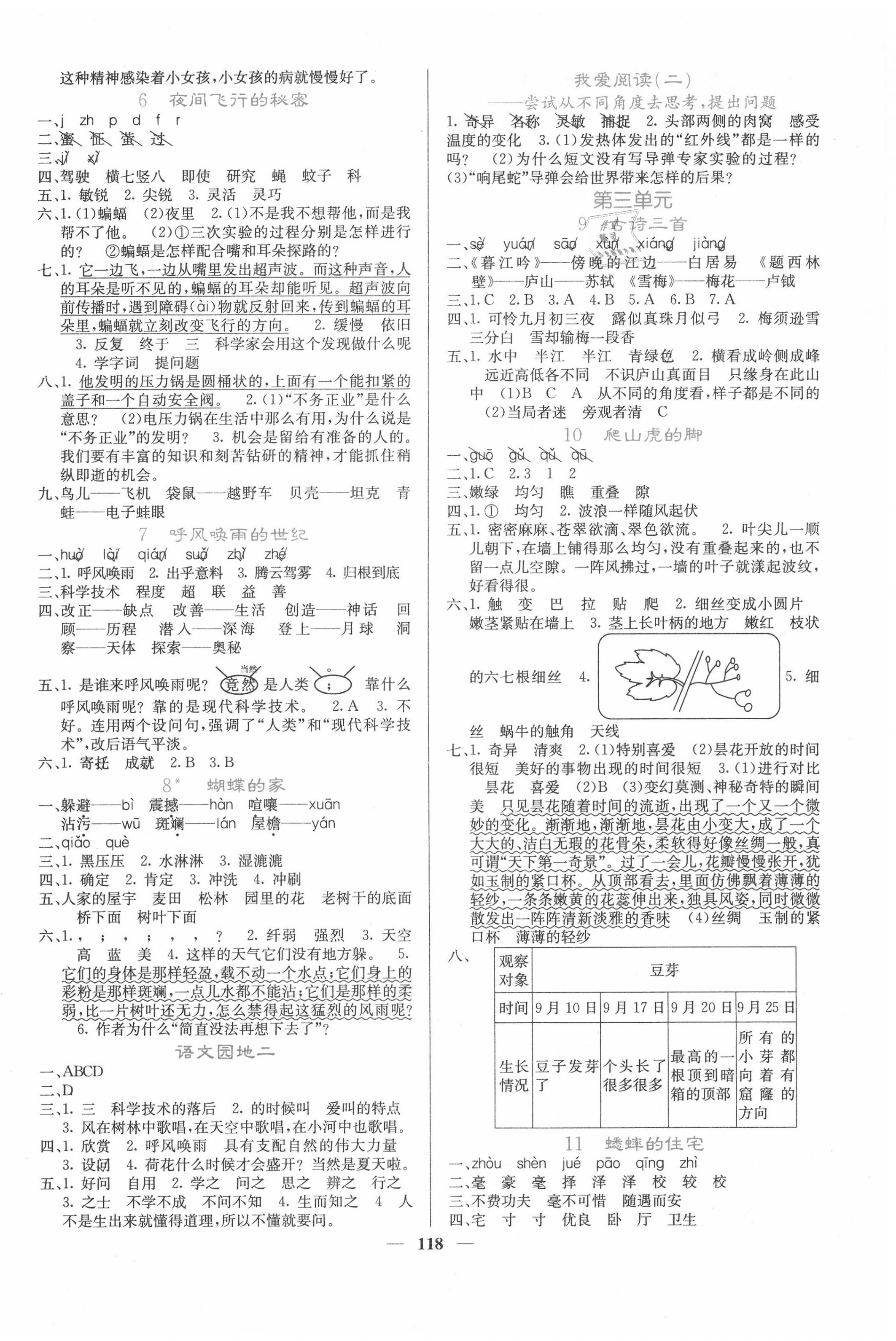 2020年梯田文化课堂内外四年级语文上册人教版 第2页