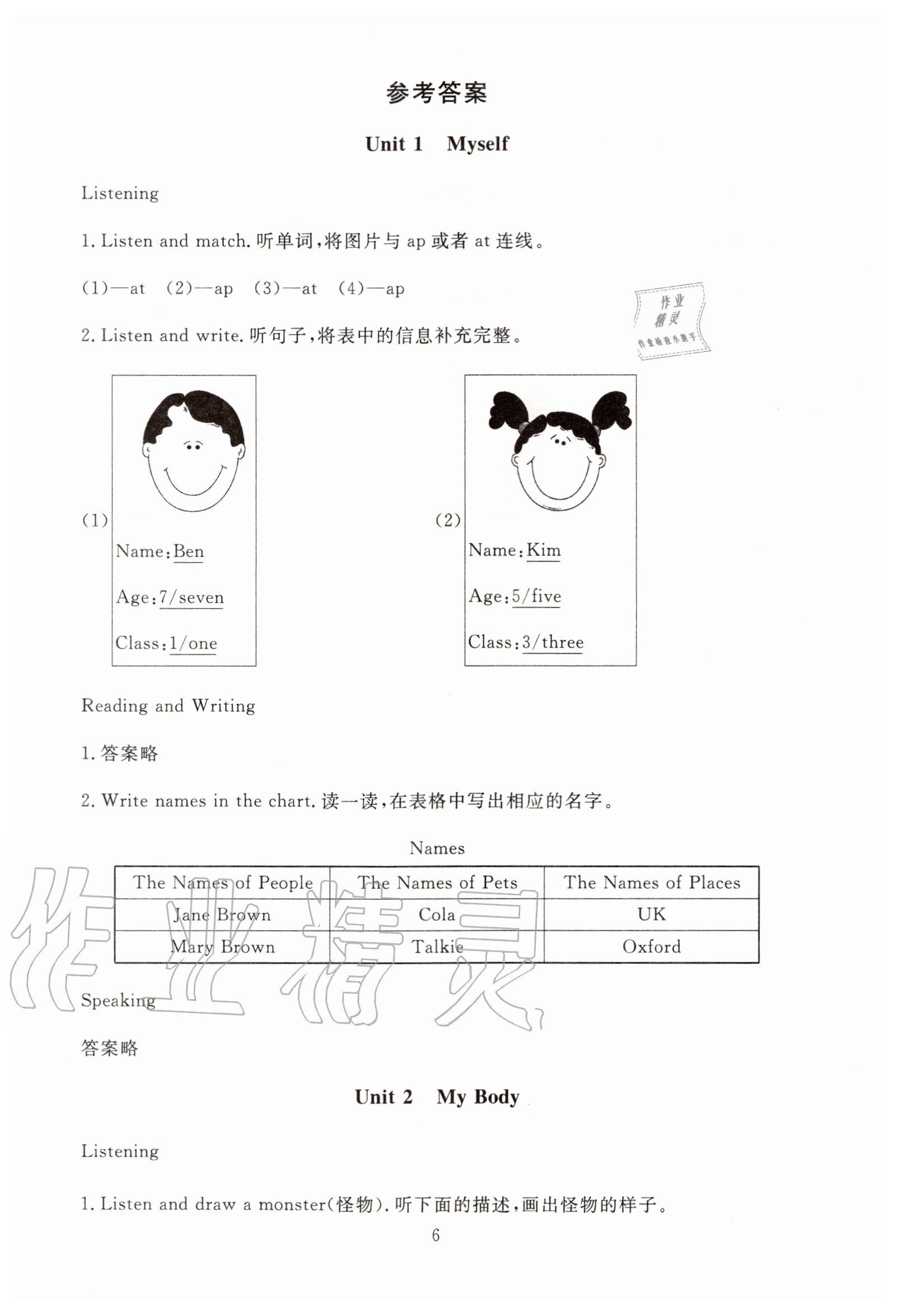 2020年海淀名師伴你學(xué)同步學(xué)練測三年級英語上冊人教新起點 第1頁