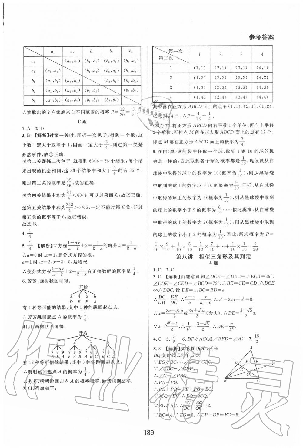 2020年尖子生培優(yōu)教材九年級數學全一冊北師大版B版 第13頁