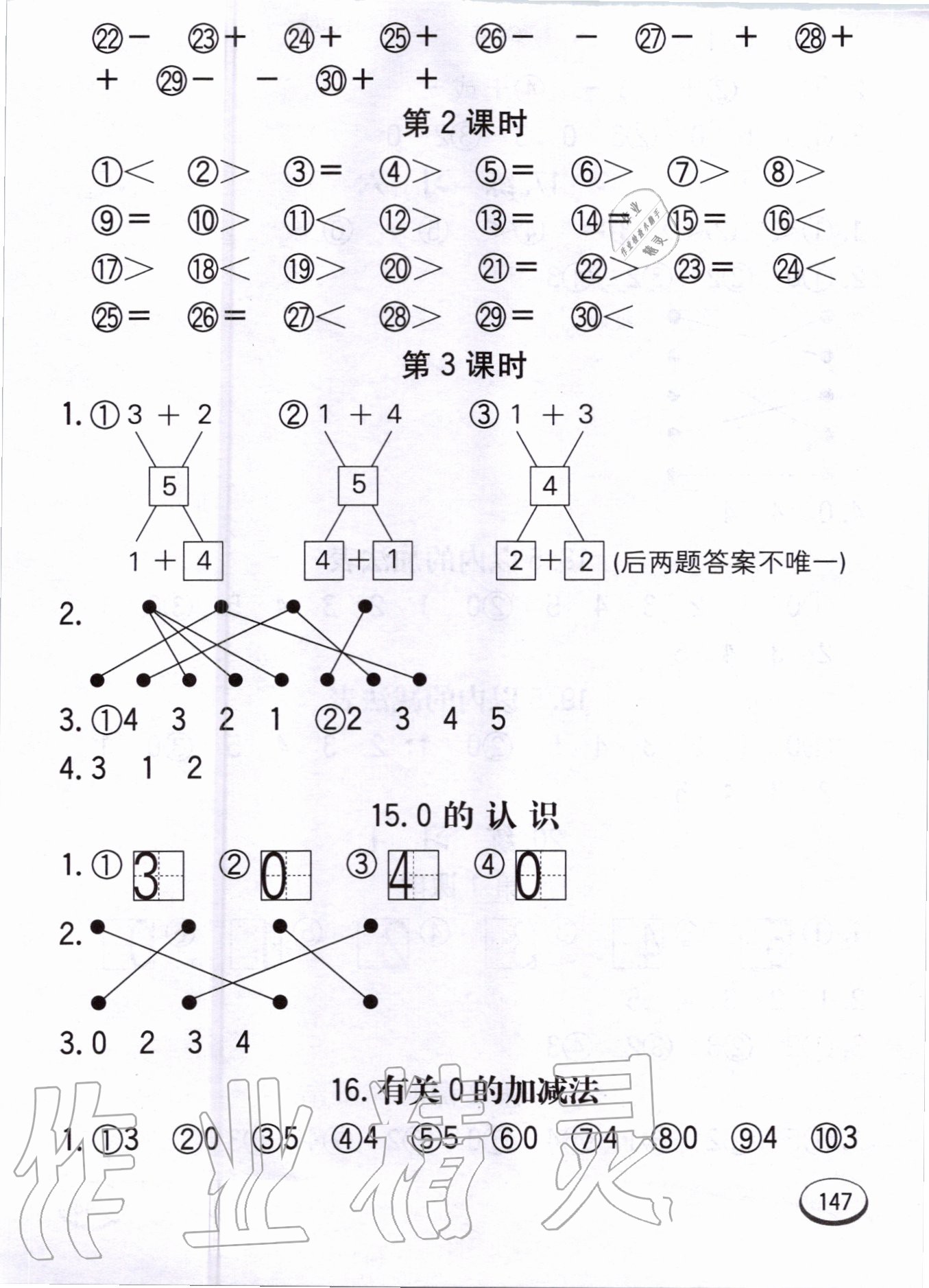 2020年七彩口算題卡一年級上冊人教版 第7頁