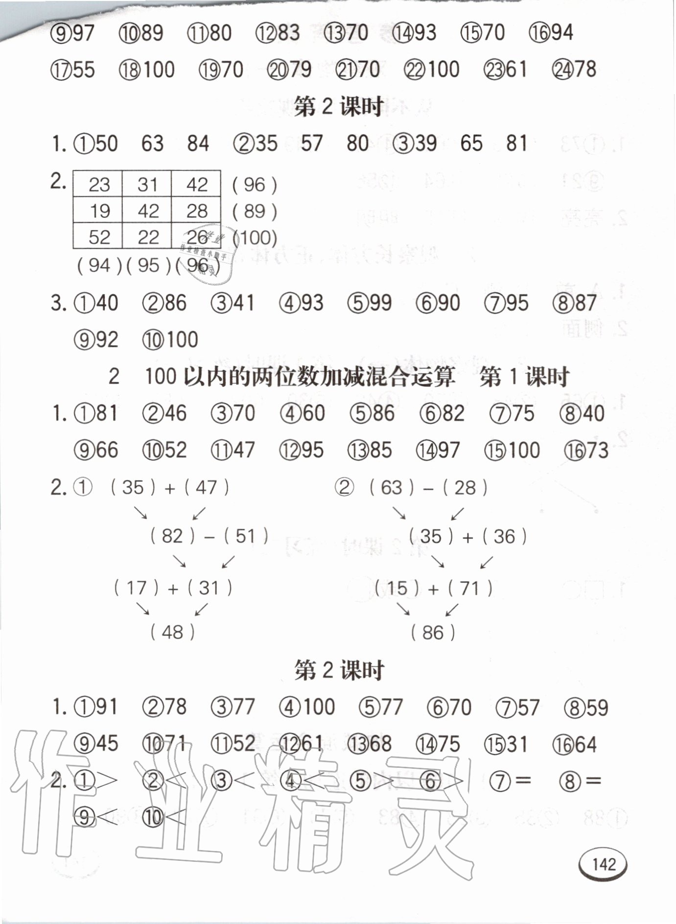 2020年七彩口算題卡二年級上冊冀教版 第2頁