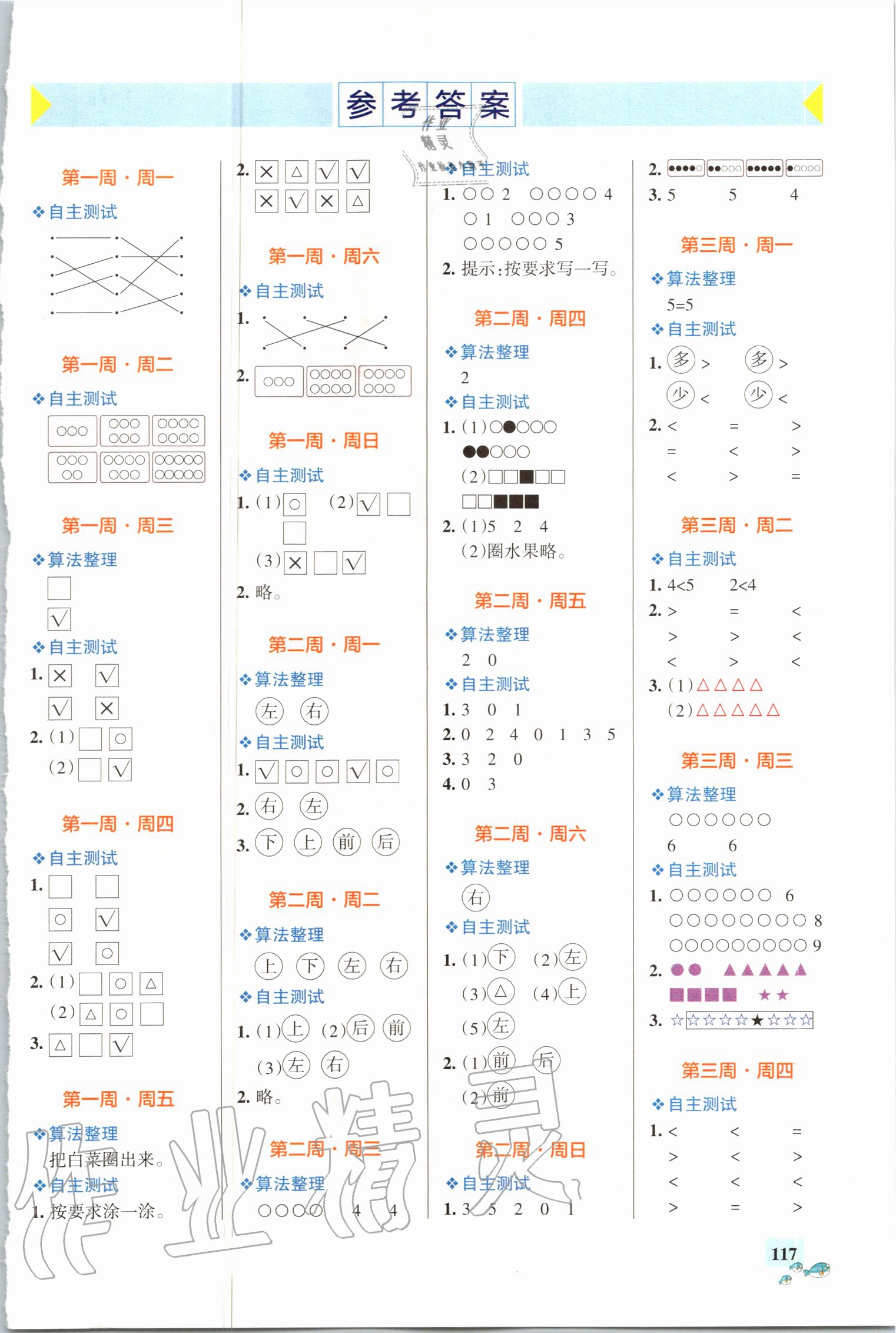 2020年小學(xué)學(xué)霸天天計(jì)算一年級(jí)上冊(cè)蘇教版 第1頁(yè)