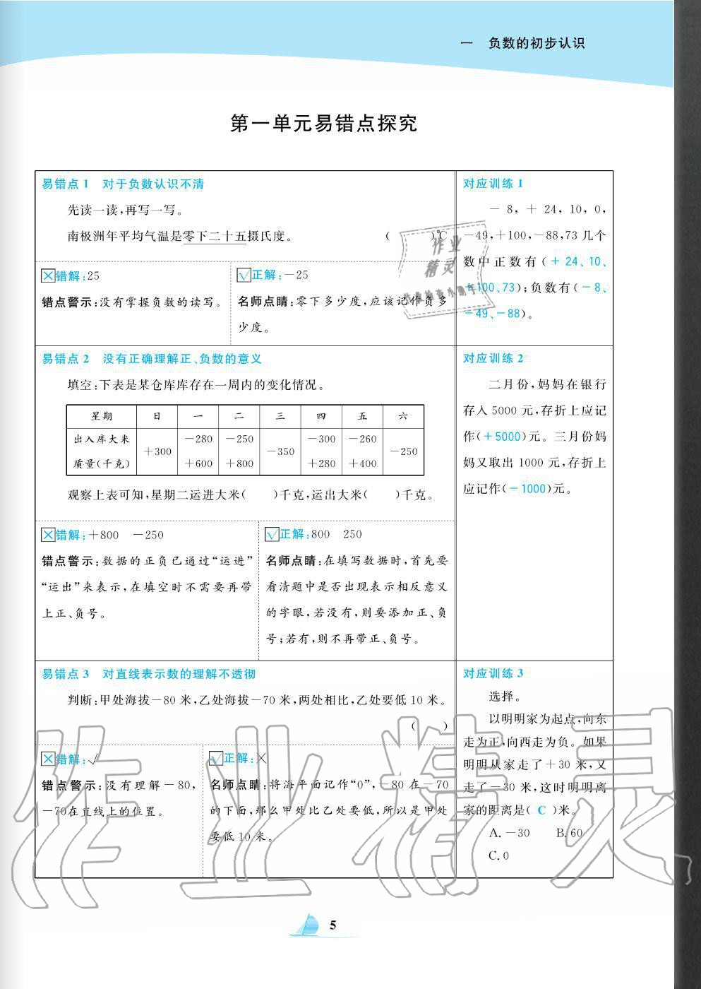 2020年快樂小博士鞏固與提高五年級數(shù)學(xué)上冊蘇教版 參考答案第7頁