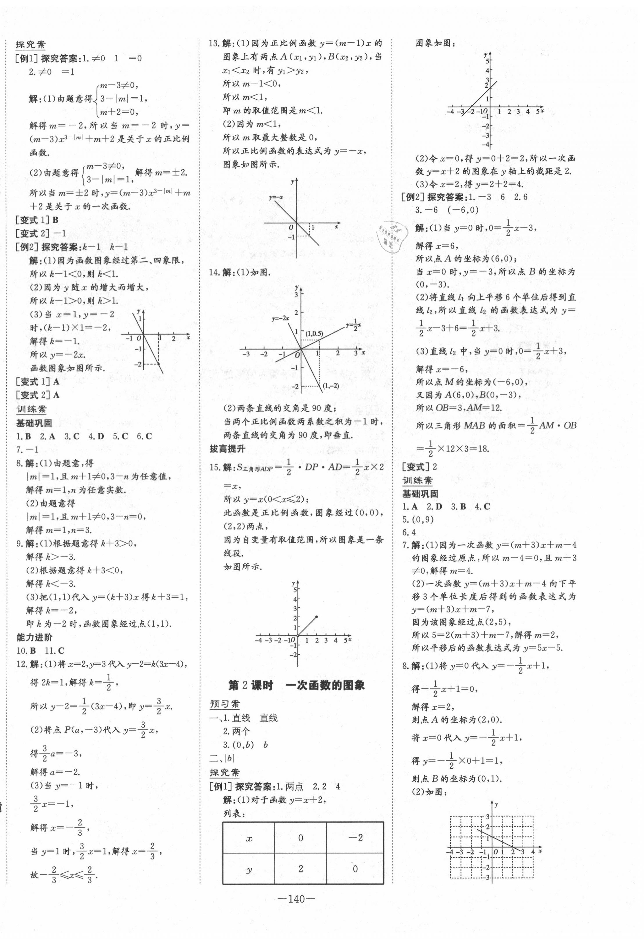 2020年初中同步学习导与练导学探究案八年级数学上册沪科版 第4页