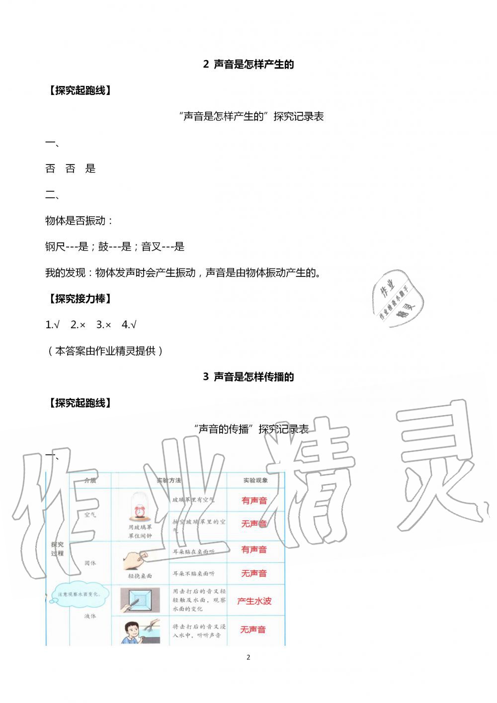 2020年知识与能力训练四年级科学上册教科版 第2页