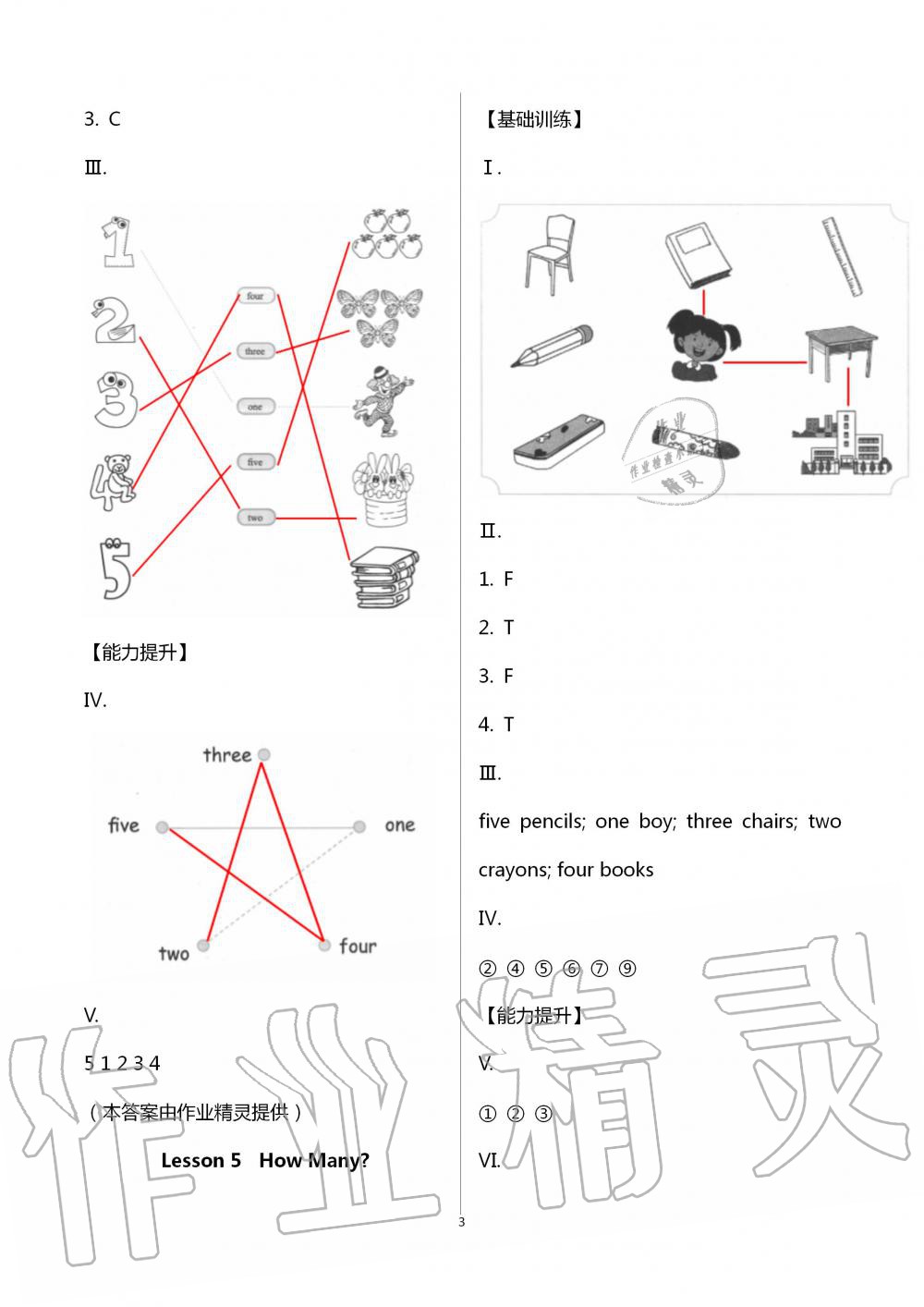 2020年基本功訓(xùn)練三年級(jí)英語上冊冀教版三起 第3頁