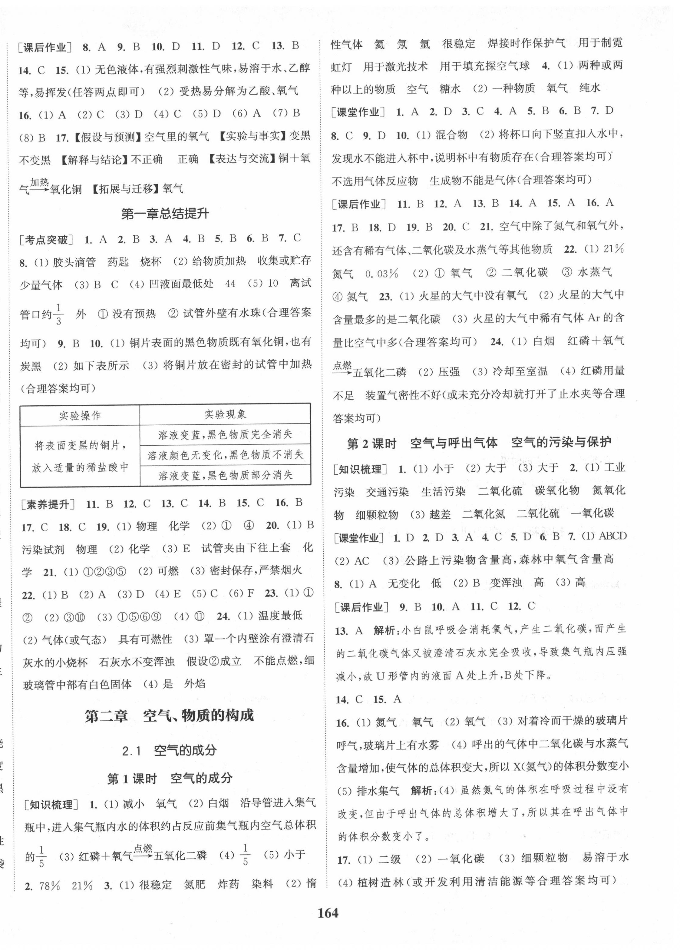 2020年通城學(xué)典課時(shí)作業(yè)本九年級(jí)化學(xué)上冊(cè)科粵版 第2頁(yè)