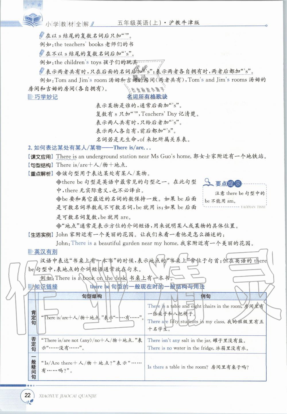 2020年教材課本五年級(jí)英語上冊(cè)滬教牛津版 第22頁