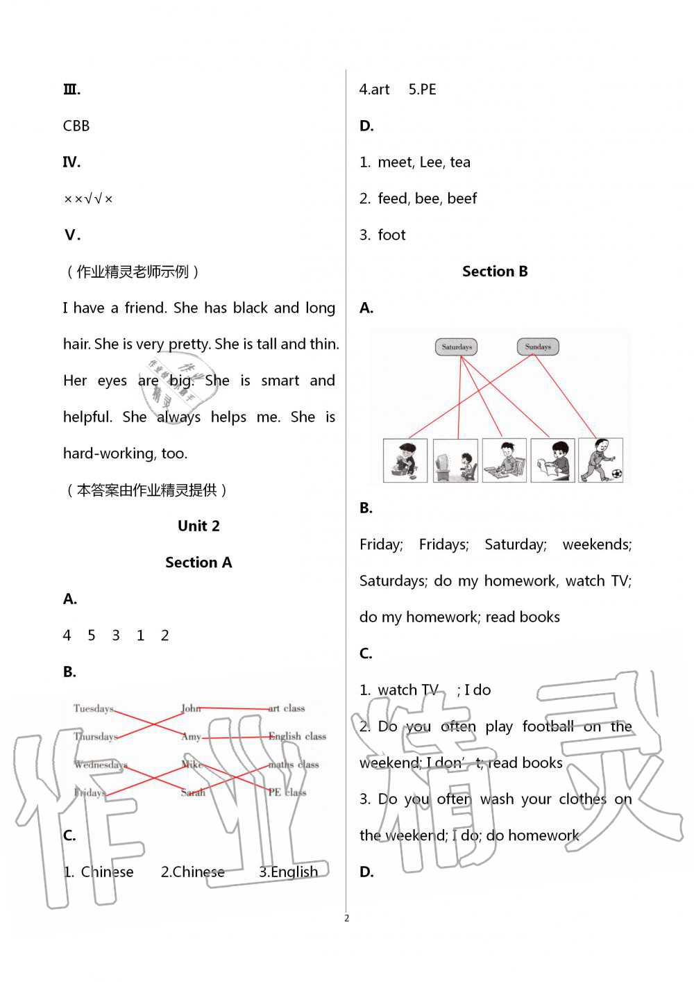 2020年新課堂同步學(xué)習(xí)與探究五年級(jí)英語(yǔ)上學(xué)期人教版棗莊專版 第2頁(yè)