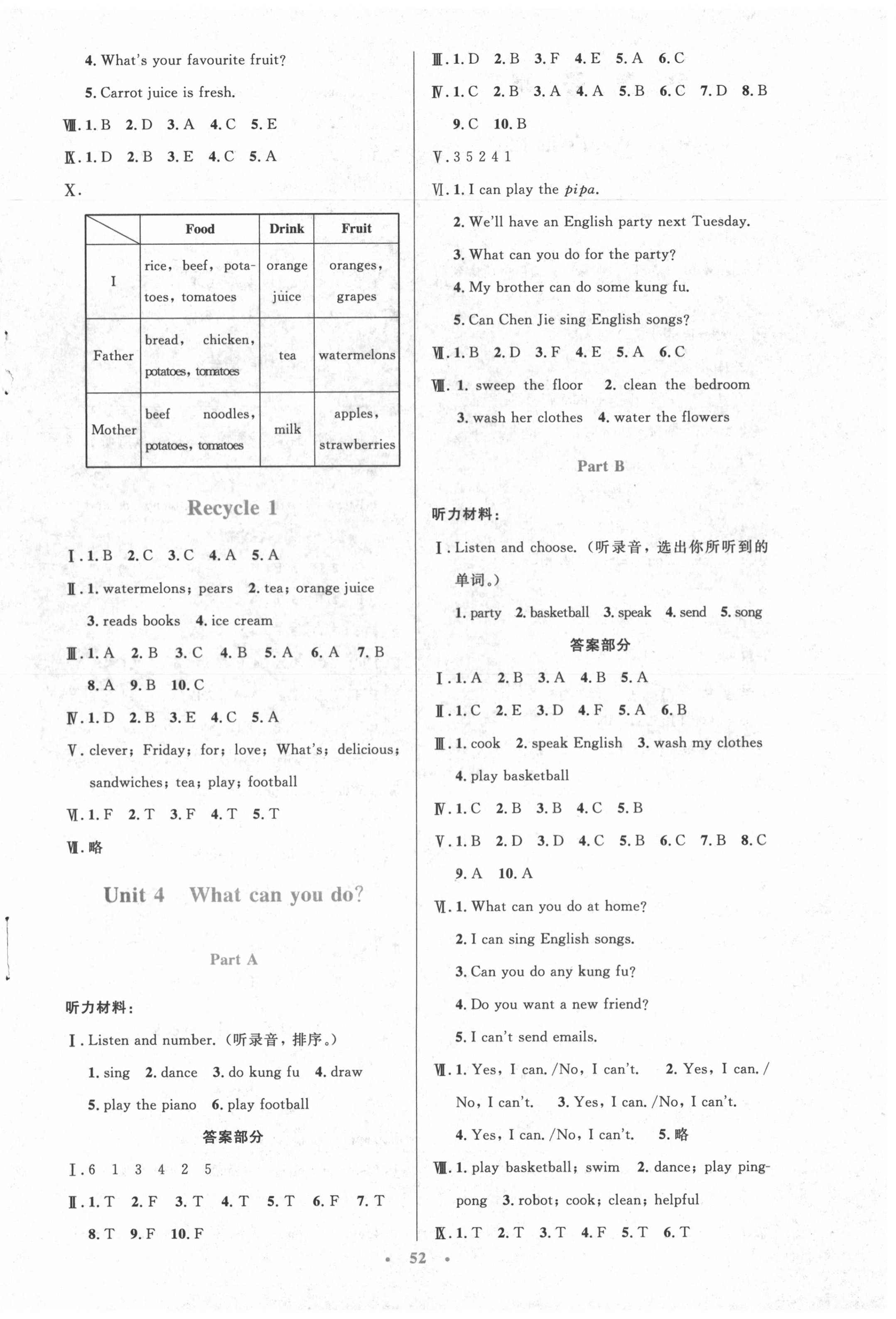 2020年小学同步测控优化设计五年级英语上册人教PEP版增强版 第4页