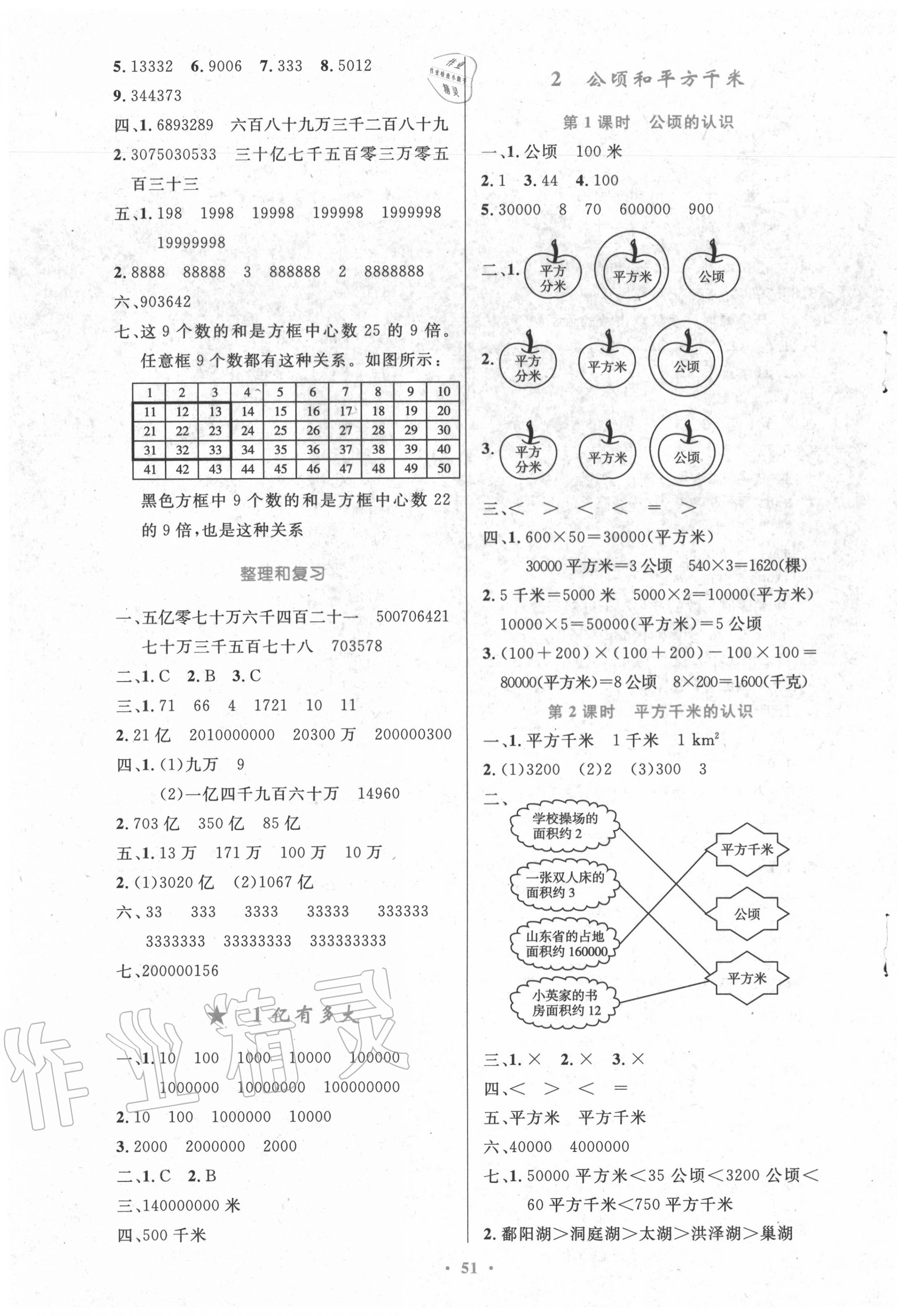 2020年小学同步测控优化设计四年级数学上册人教版增强版 第3页