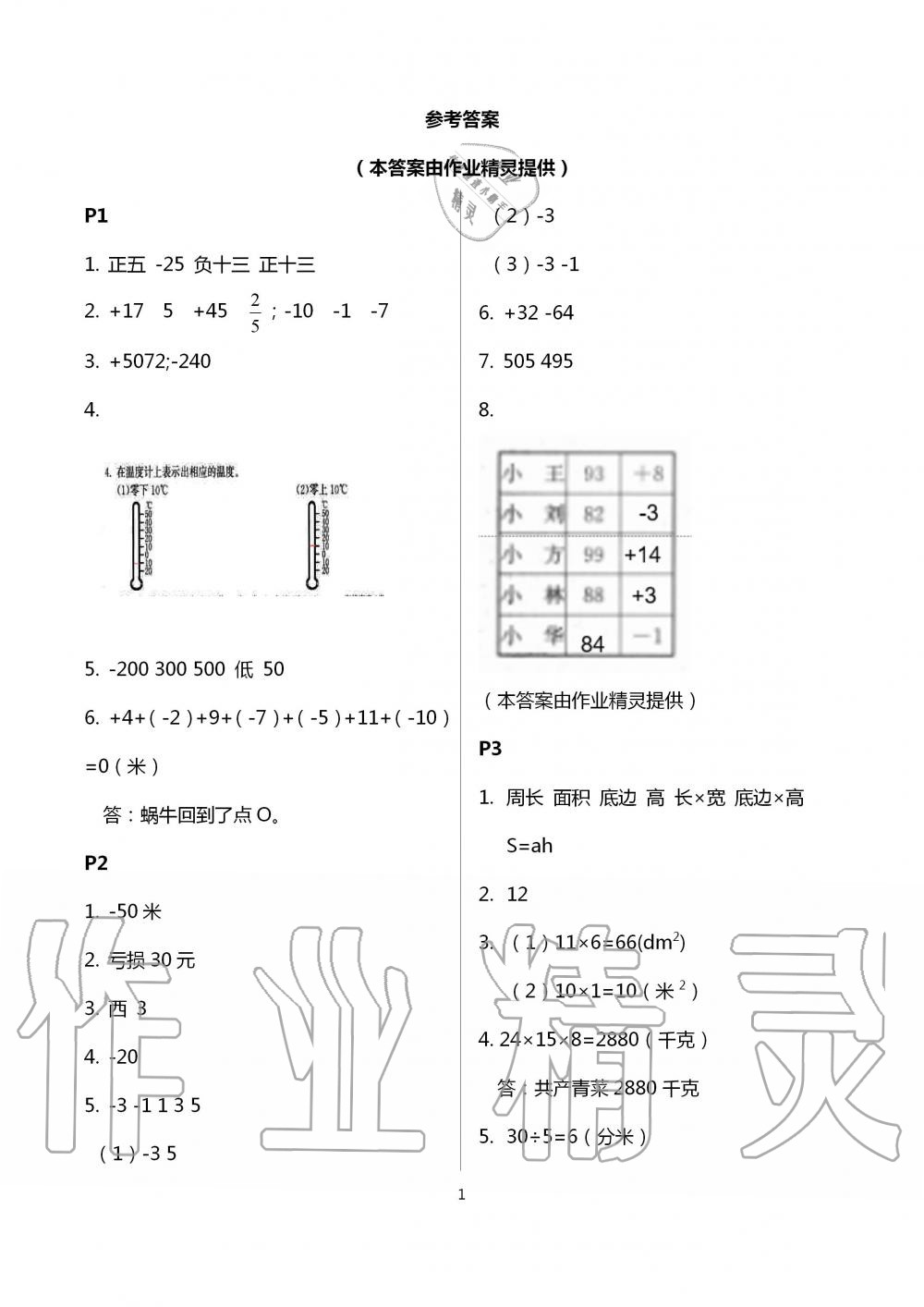 2020年多維互動提優(yōu)課堂五年級數學上冊蘇教版 第1頁