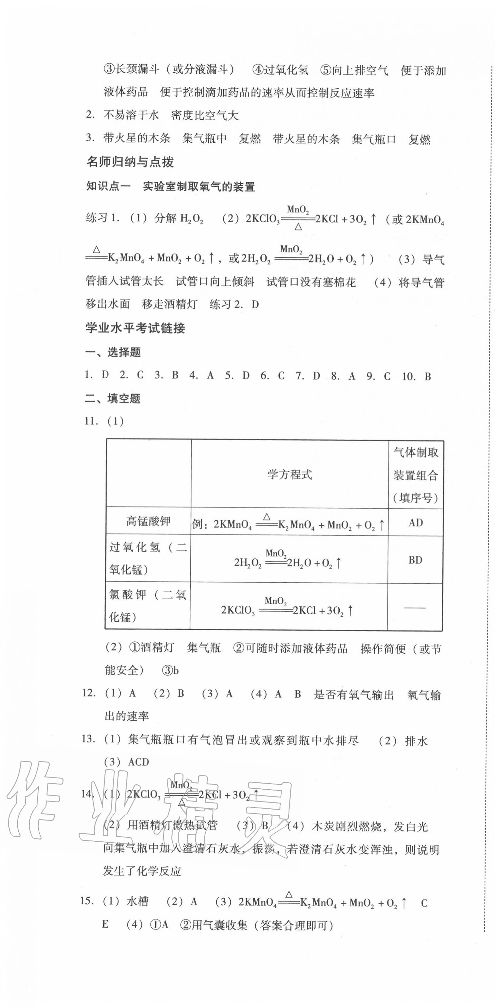 2020年云南省标准教辅优佳学案九年级化学全一册人教版 第10页