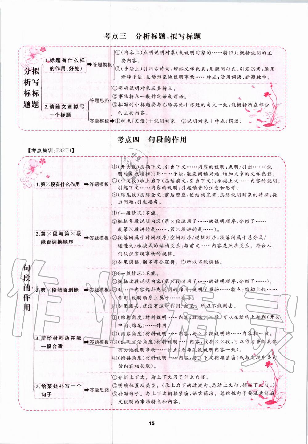 2020年語文花開八年級閱讀組合閱讀 第15頁