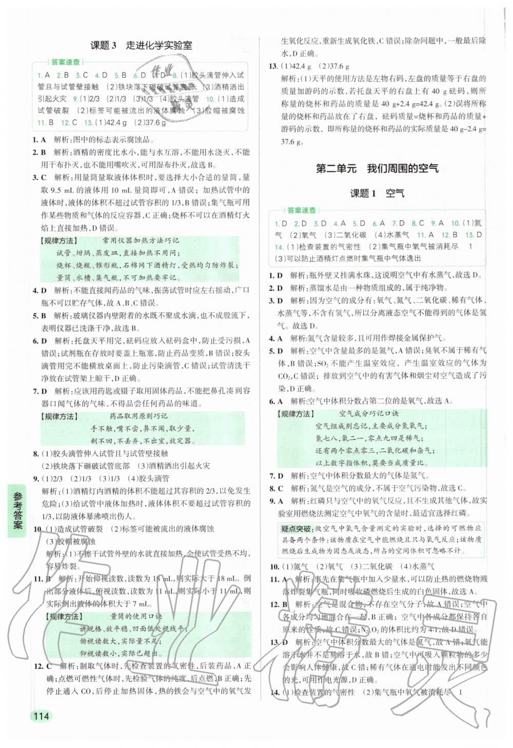 2020年學霸同步筆記九年級化學人教版 第2頁