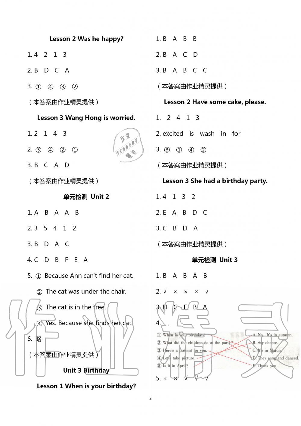 2020年學(xué)習(xí)園地五年級英語上冊魯科版54制山東科學(xué)技術(shù)出版社 第2頁