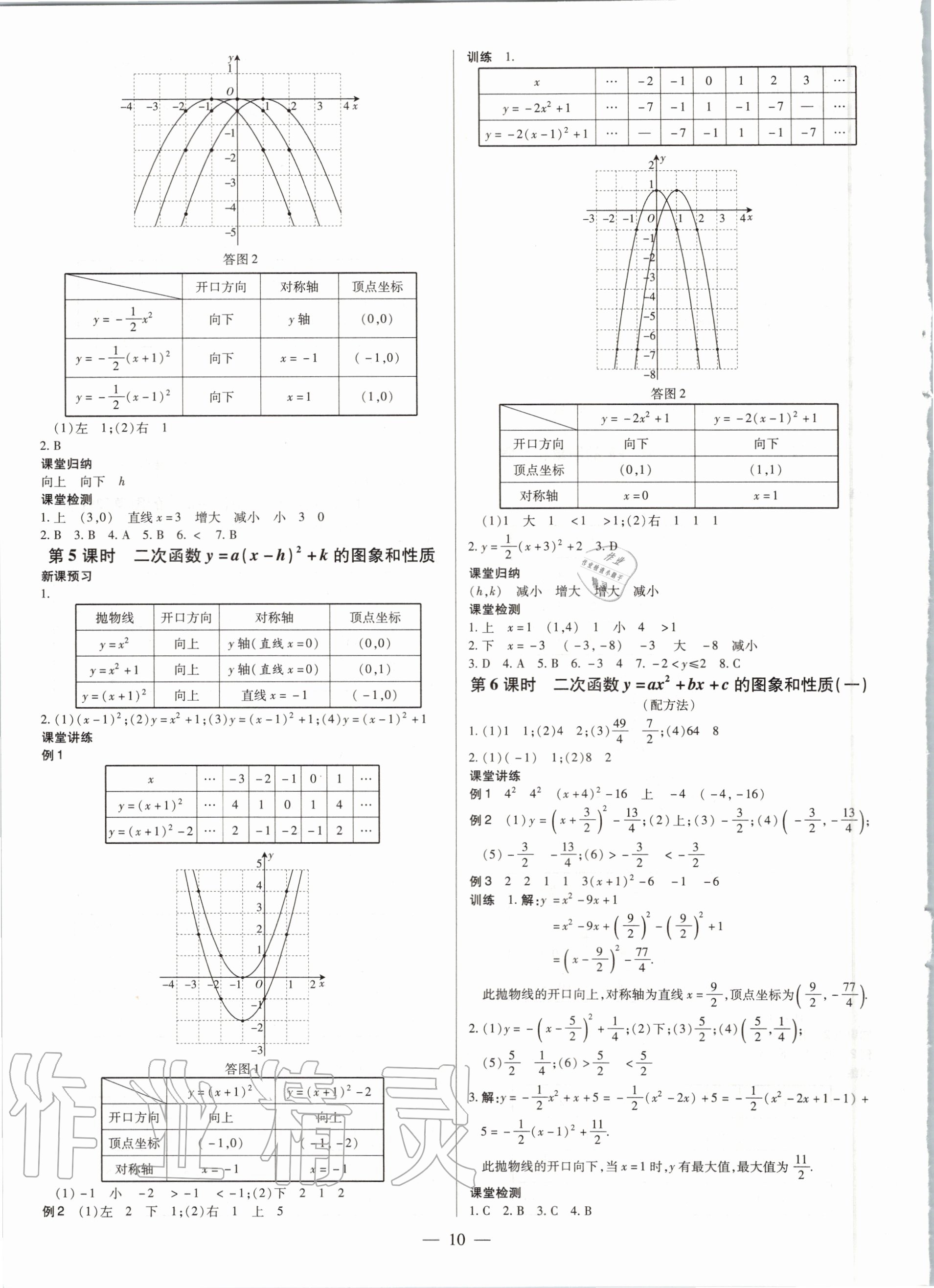 2020年領跑作業本九年級數學全一冊人教版廣東專用 第10頁