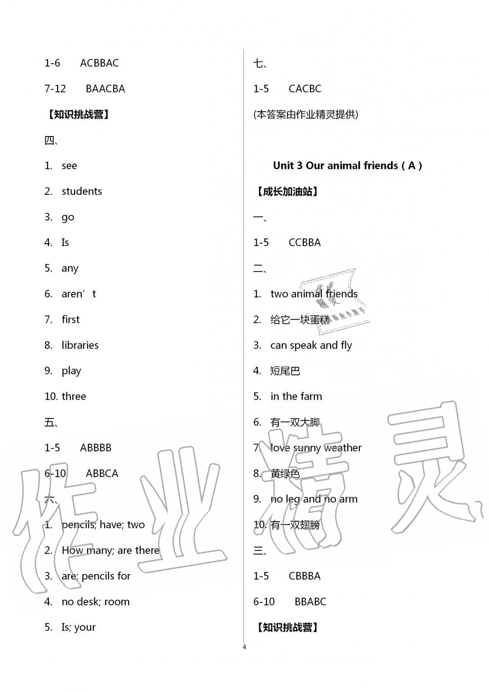 2020年歡樂校園小學英語成長大本營五年級上冊譯林版 第4頁