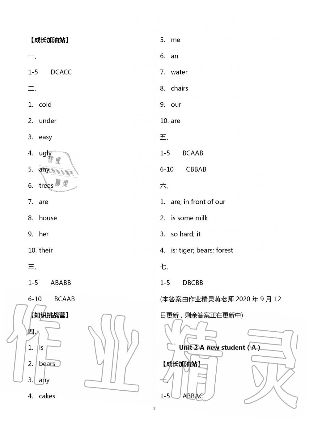 2020年歡樂(lè)校園小學(xué)英語(yǔ)成長(zhǎng)大本營(yíng)五年級(jí)上冊(cè)譯林版 第2頁(yè)