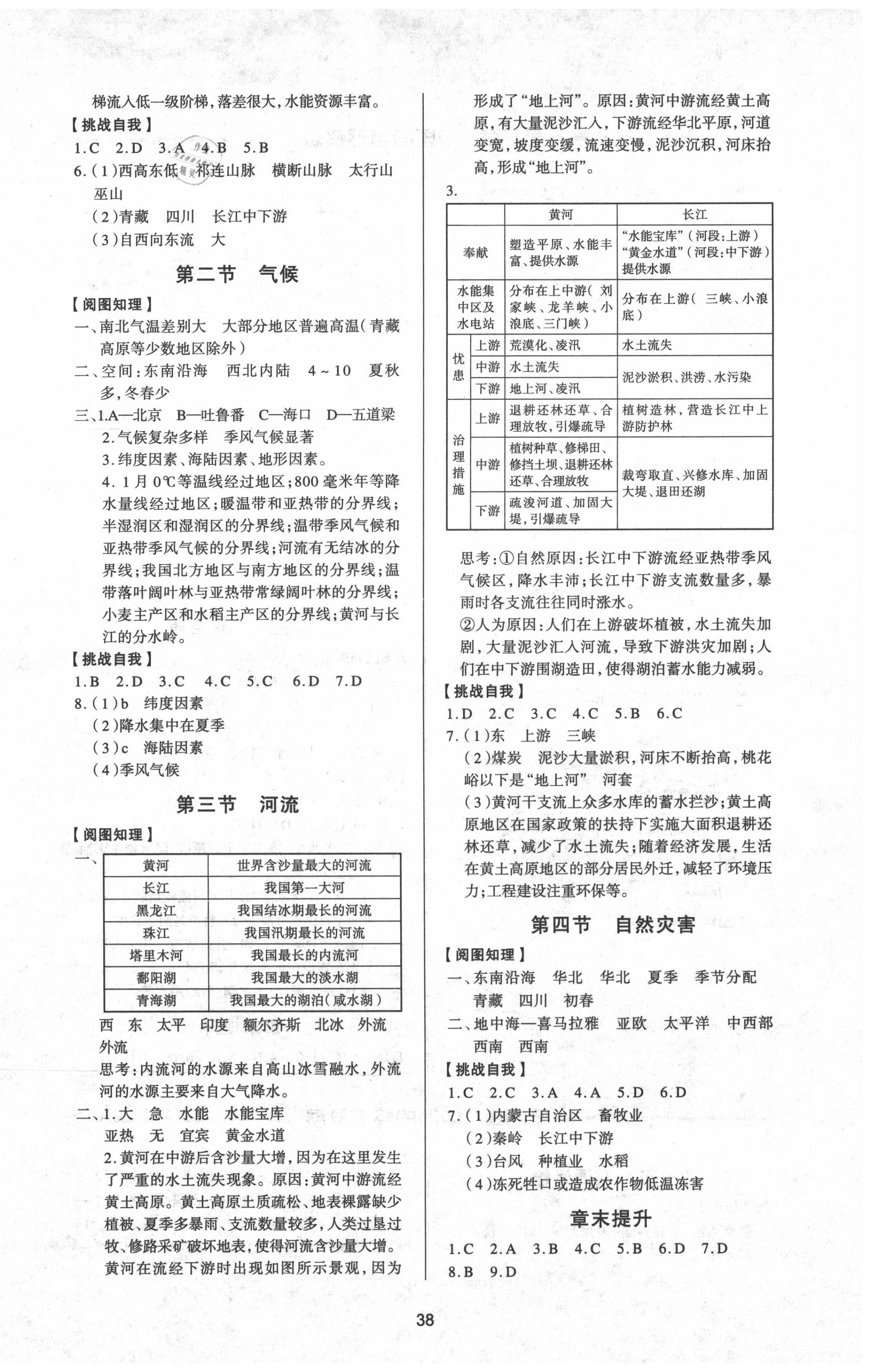 2020年新課程學(xué)習(xí)與檢測(cè)八年級(jí)地理上冊(cè)人教版 第2頁(yè)