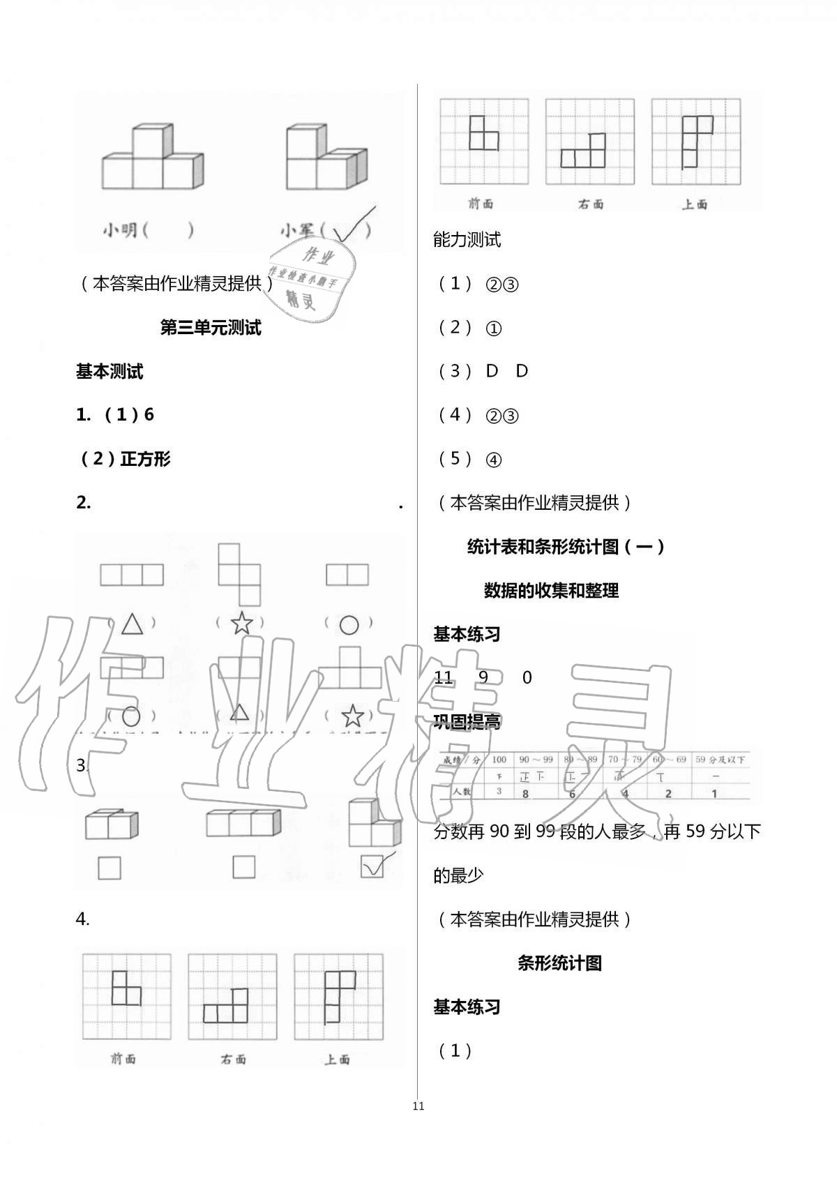 2020年数学学习与巩固四年级上册苏教版 第11页