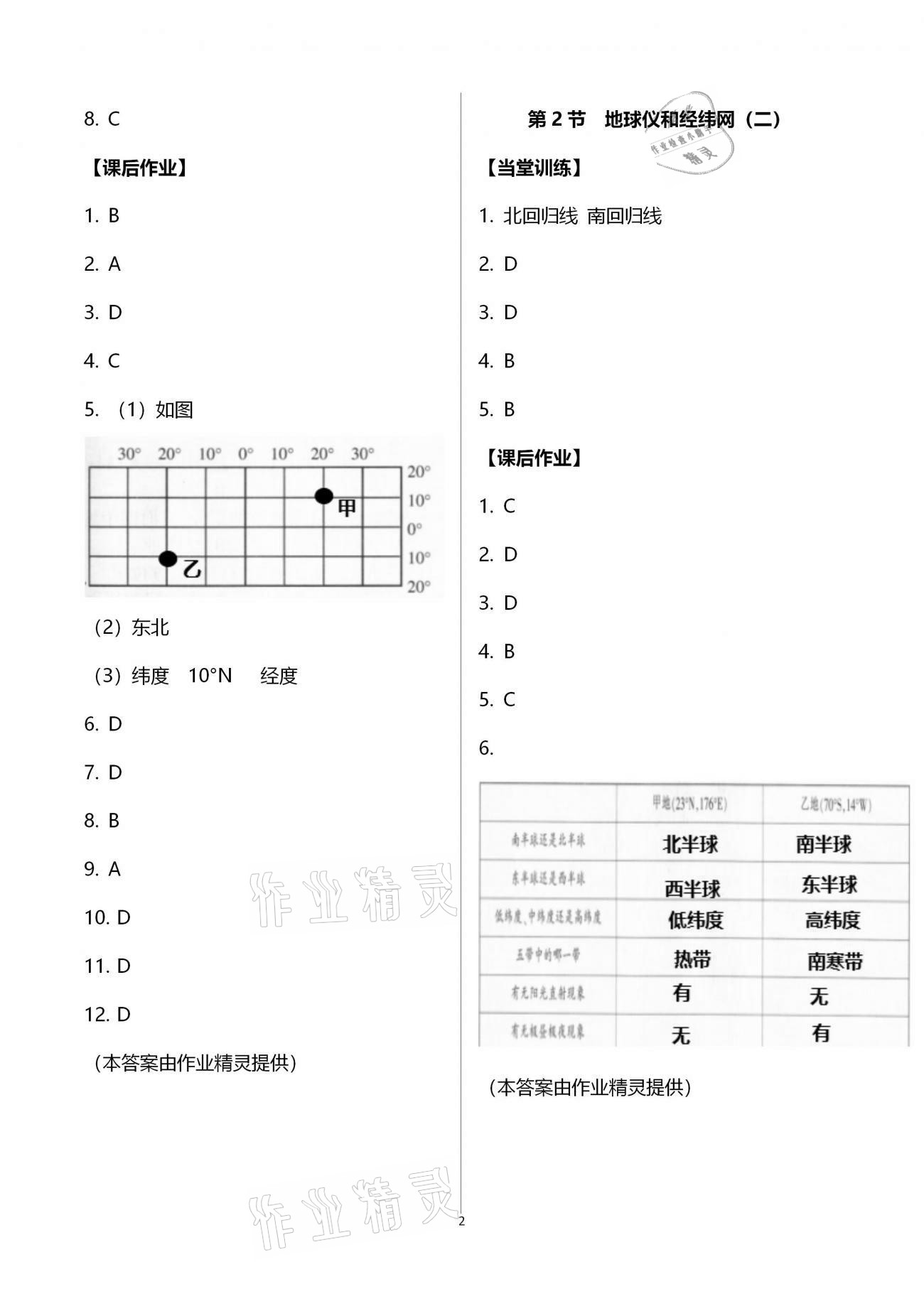 2020年全程助学与学习评估七年级科学上册浙教版 第2页