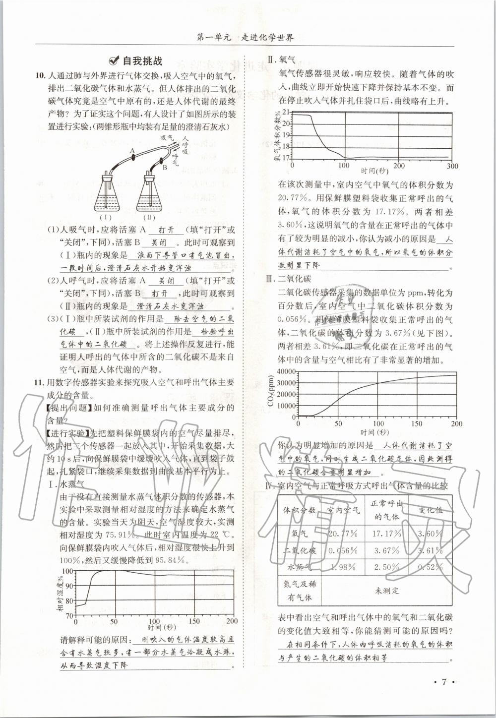 2020年蓉城學(xué)霸九年級(jí)化學(xué)上冊(cè)人教版 第7頁(yè)