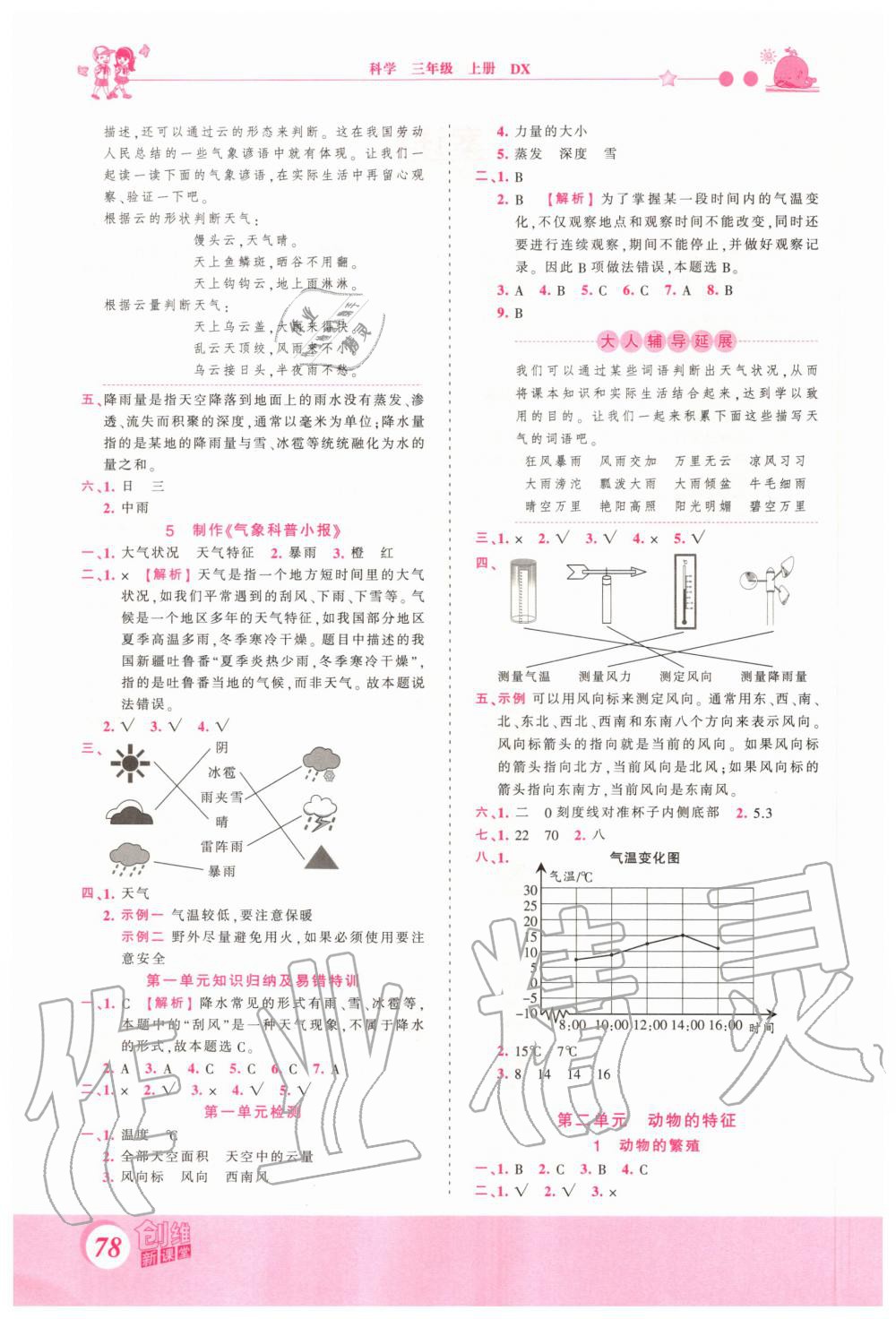 2020年創(chuàng)維新課堂三年級科學上冊大象版 第2頁