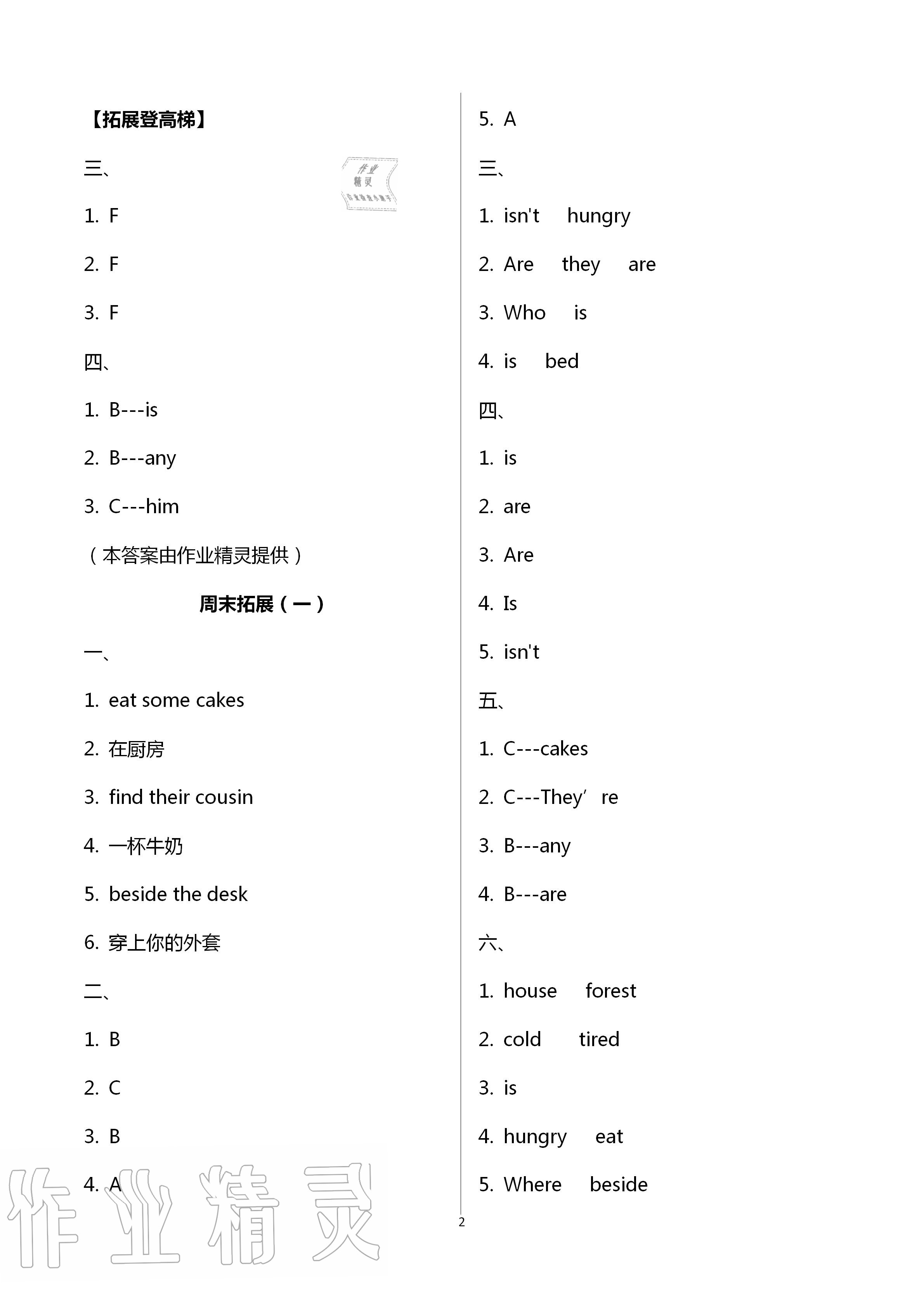 2020年陽光互動(dòng)綠色成長(zhǎng)空間五年級(jí)英語上冊(cè)譯林版 第2頁