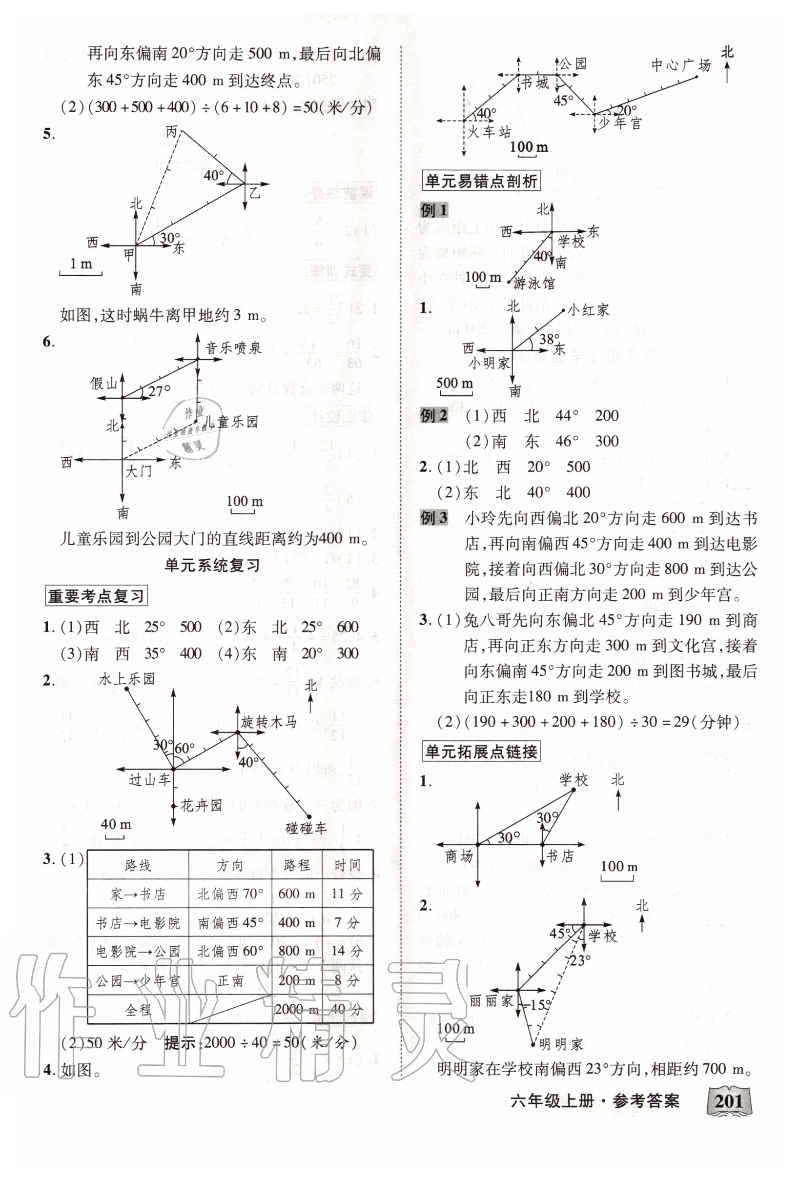 2020年英才教程花兒朵朵六年級(jí)數(shù)學(xué)上冊(cè)人教版 第5頁(yè)