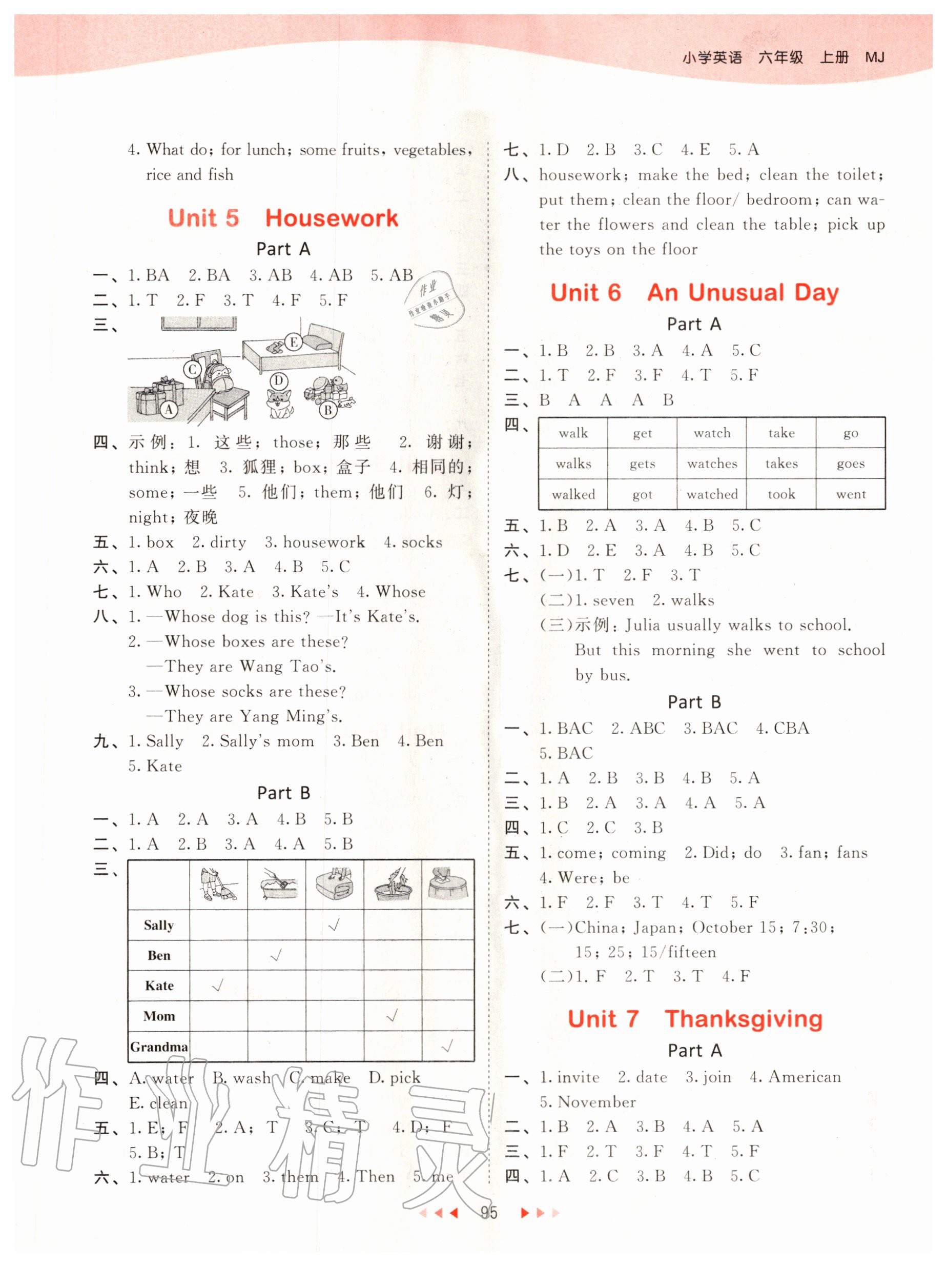 2020年53天天練小學英語六年級上冊閩教版 第2頁