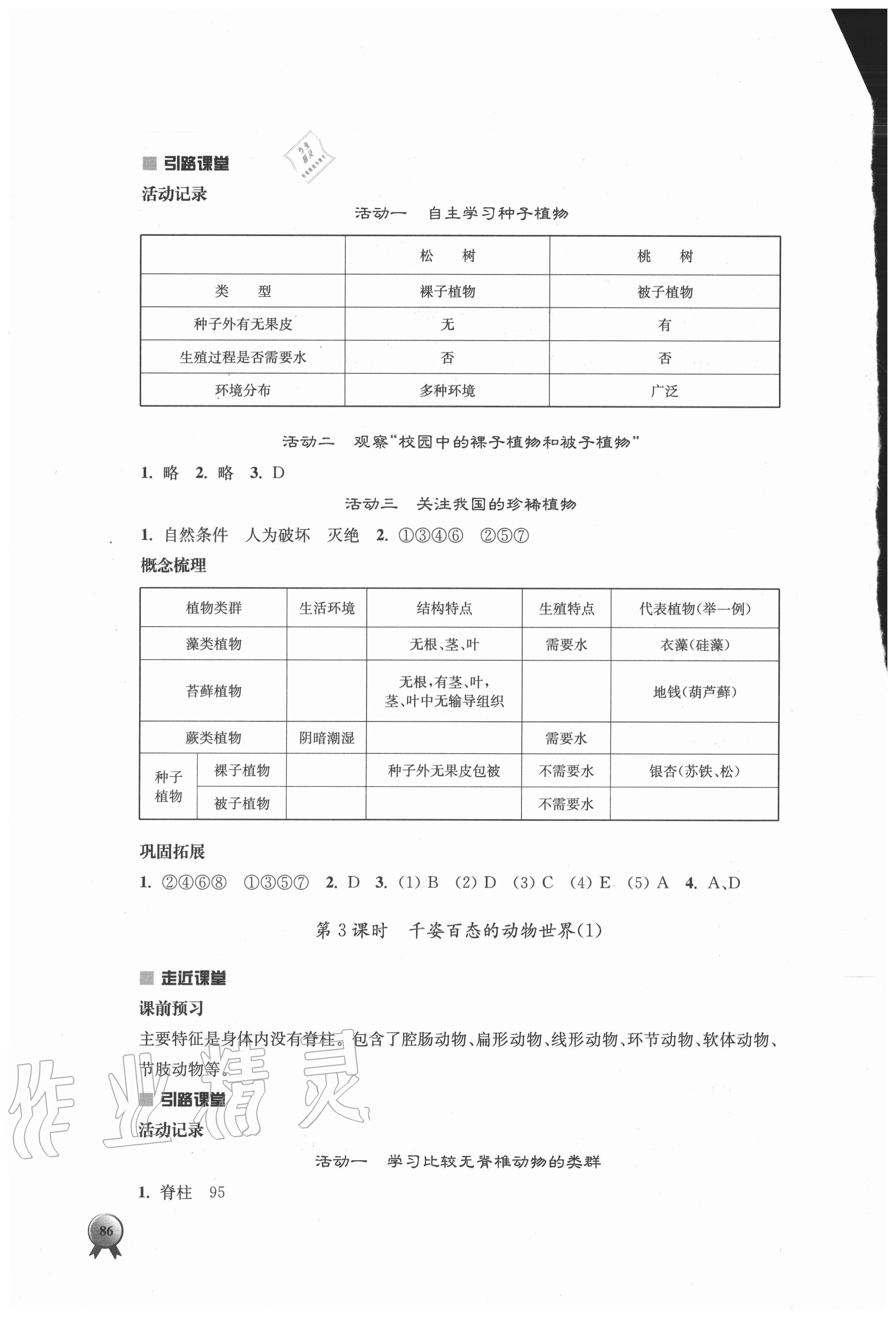 2020年伴你學(xué)八年級(jí)生物上冊(cè)蘇教版 第2頁