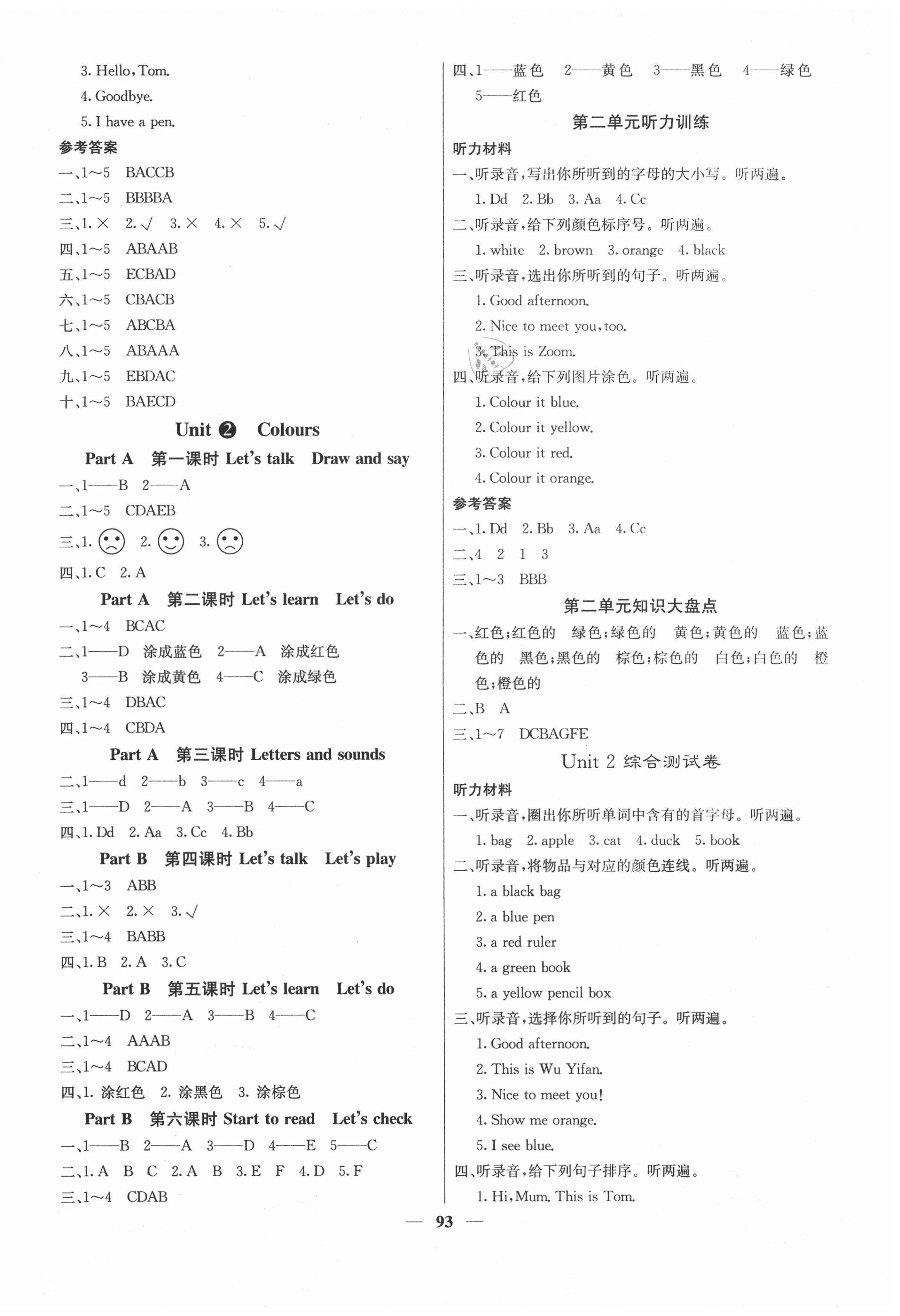 2020年梯田文化課堂內(nèi)外三年級(jí)英語(yǔ)上冊(cè)人教版 第2頁(yè)